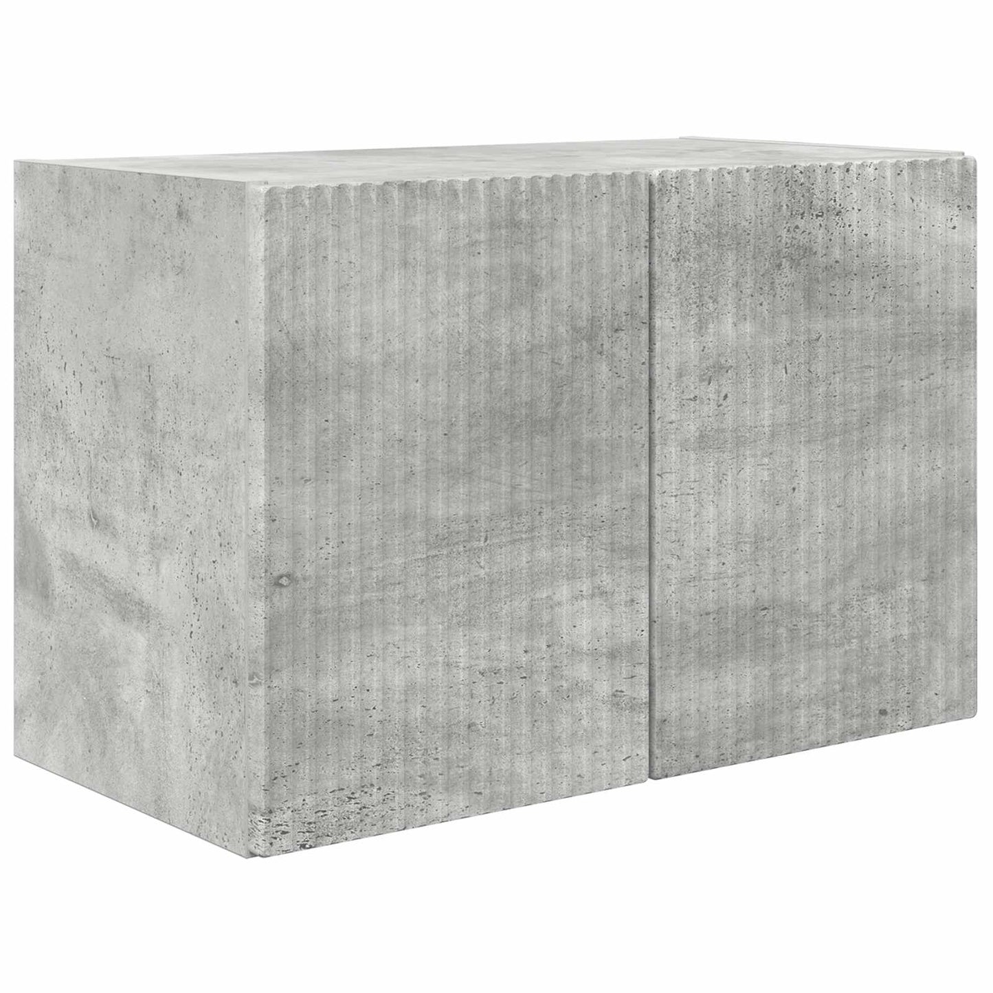 TV falit kabinet szett 4 pcs Beton Szürke Szerelt Fa