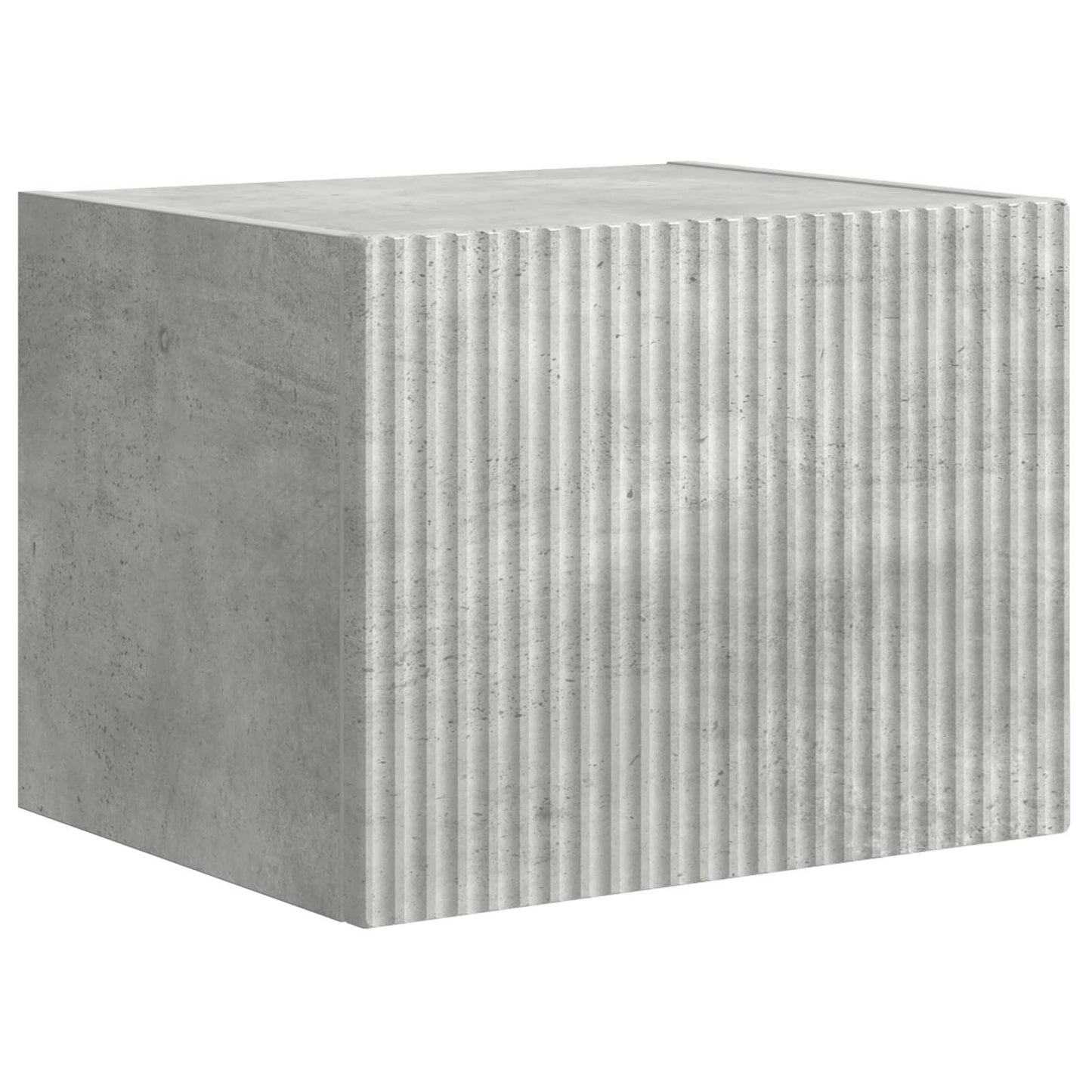 TV falit kabinet szett Falra szerelhető 6 pcs Beton Szürke