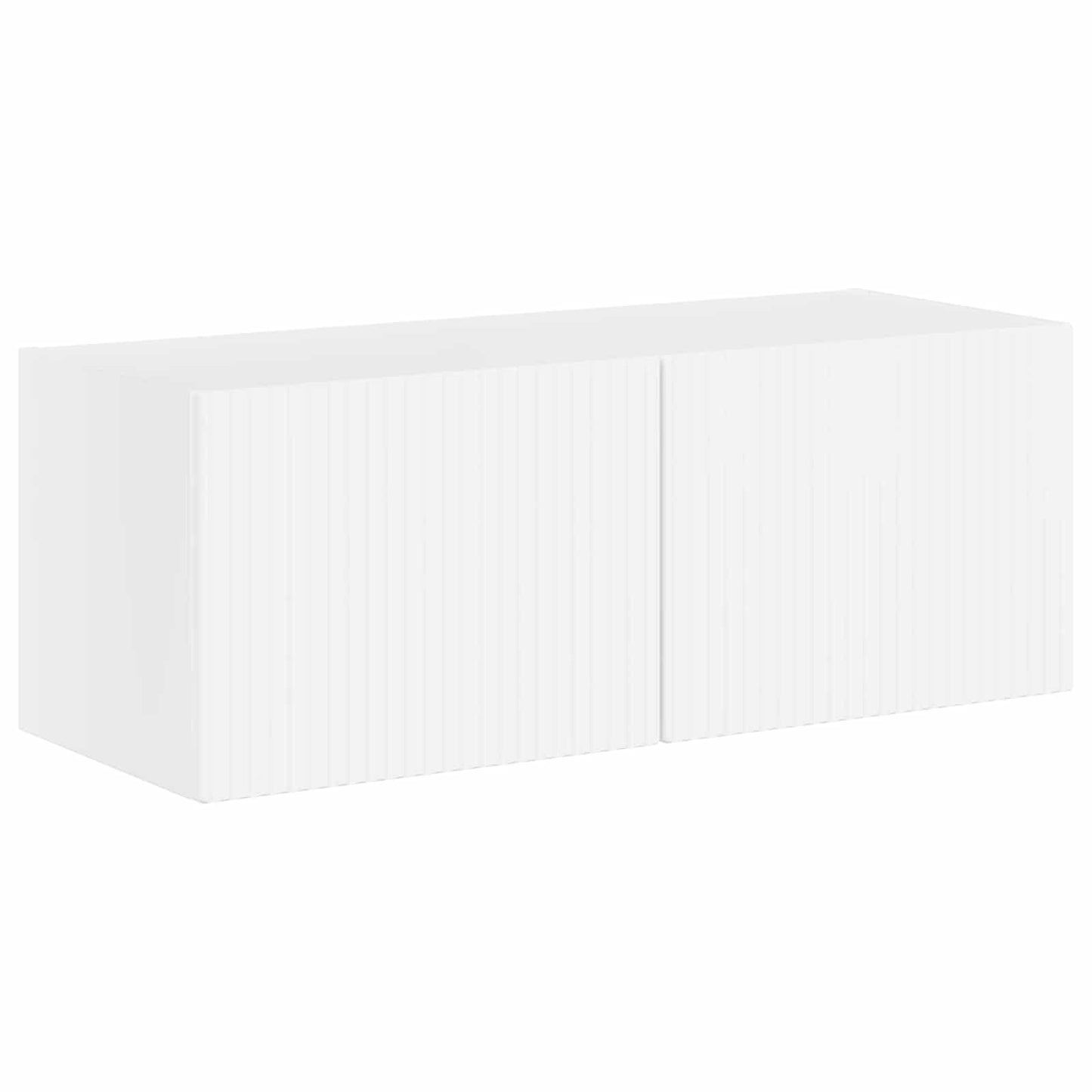 TV falit kabinet szett Falra szerelhető 6 pcs Magas Fényű Fehér