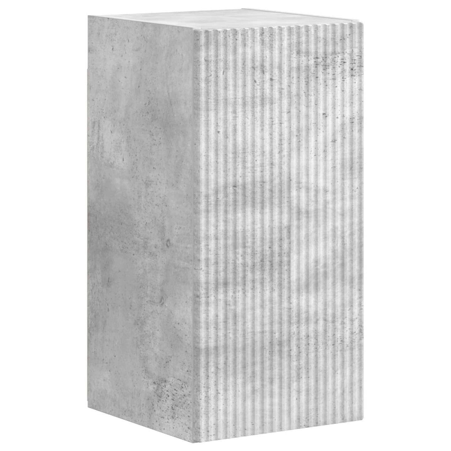 TV szekrény garnitúra 4 pcs Beton Szürke Faanyag