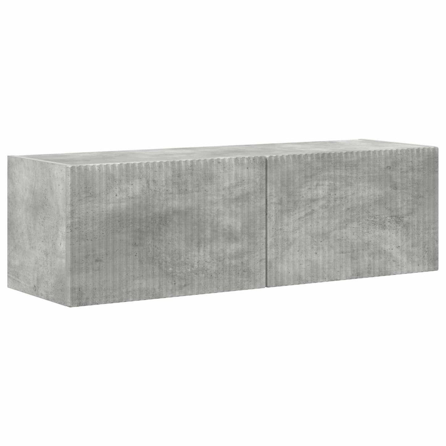 TV szekrény garnitúra 5 pcs Beton Szürke Szerelt Fa