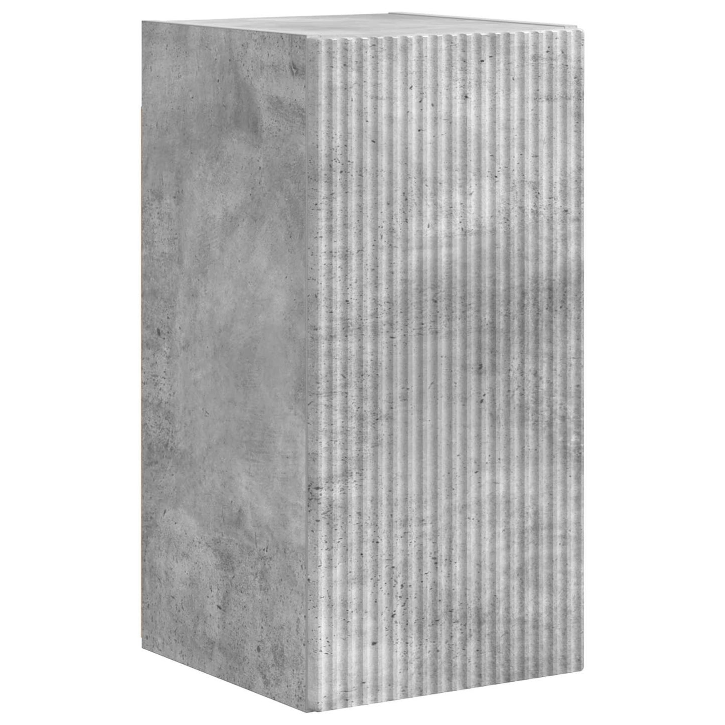 TV szekrény garnitúra 4 pcs Beton Szürke Szerelt Fa