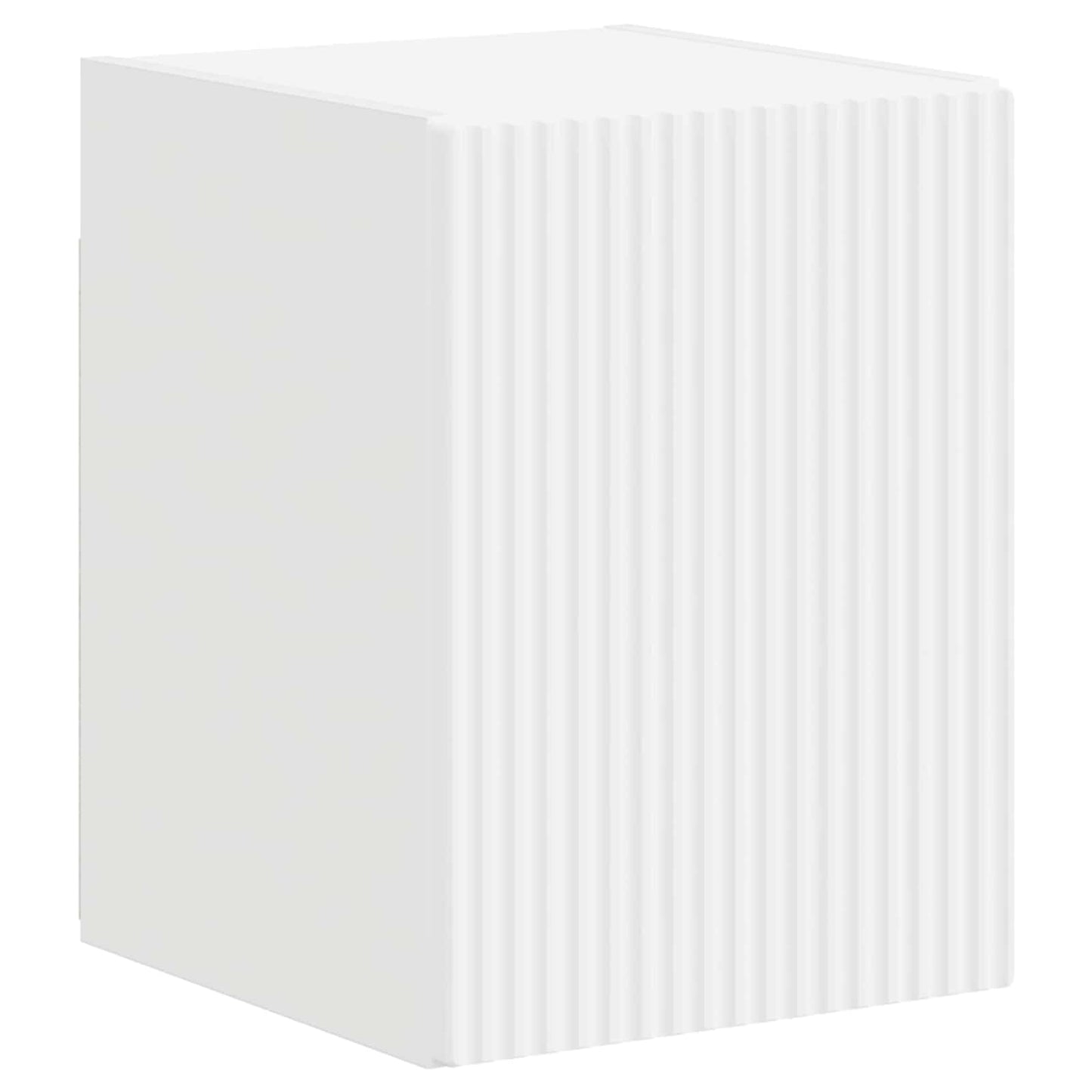 TV szekrény garnitúra 5 pcs Magas Fényű Fehér Szerelt Fa