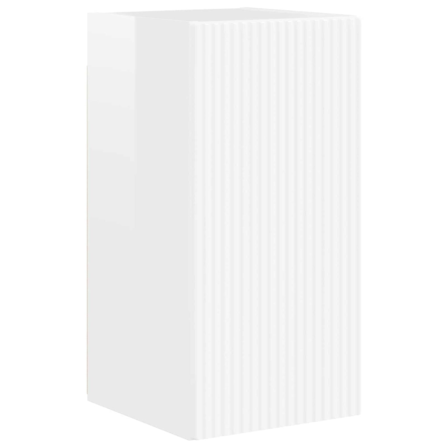 TV szekrény 8 pcs Magas Fényű Fehér