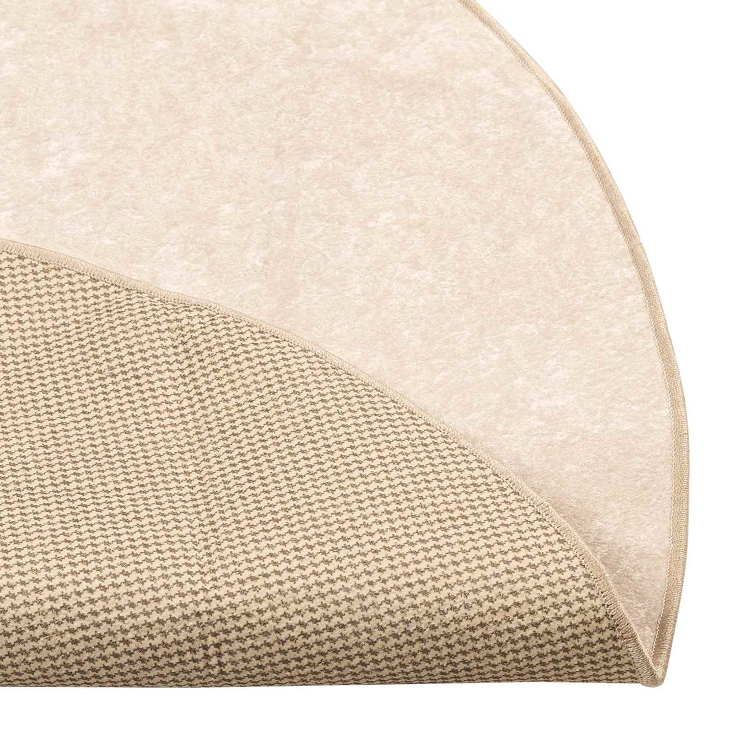 Szőnyeg futó MARSA Krém 120 x 120 cm Poliészter és PVC