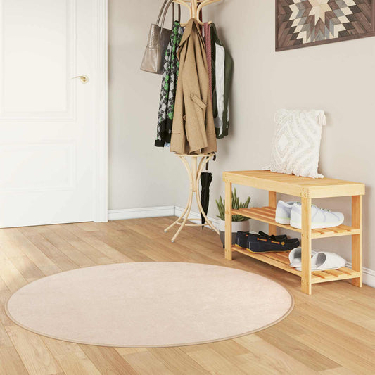 Szőnyeg futó MARSA Krém 120 x 120 cm Poliészter és PVC