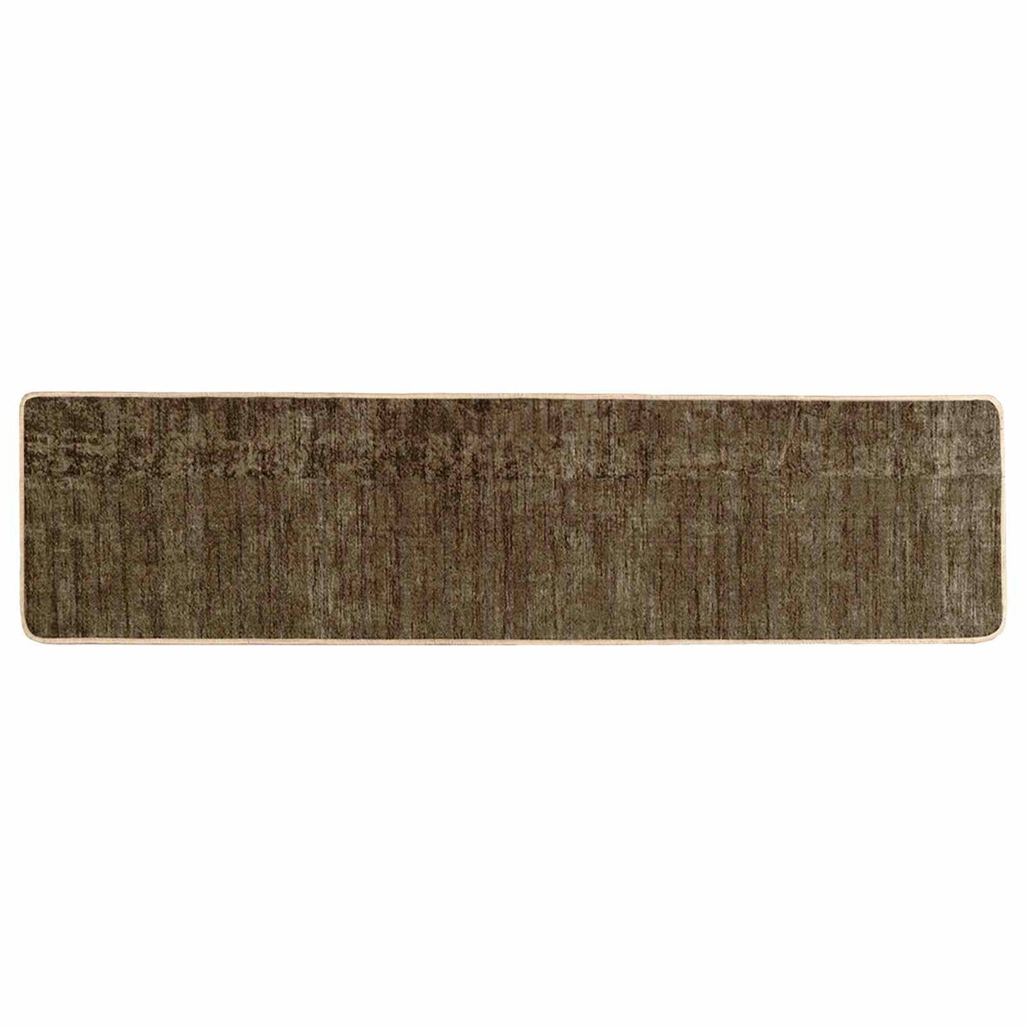 Szőnyeg futó MARSA Erdei zöld 80 x 300 cm Poliészter és PVC