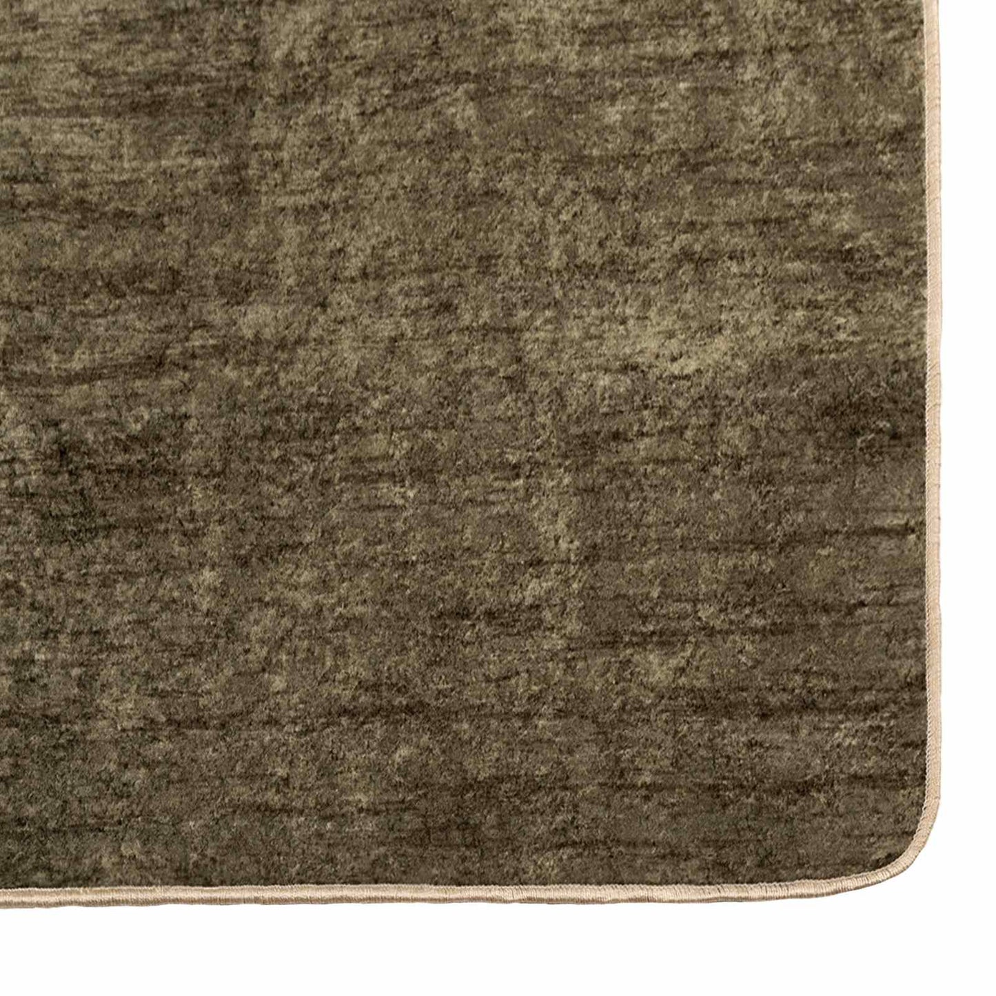 Szőnyeg futó MARSA Erdei zöld 80 x 450 cm Poliészter és PVC