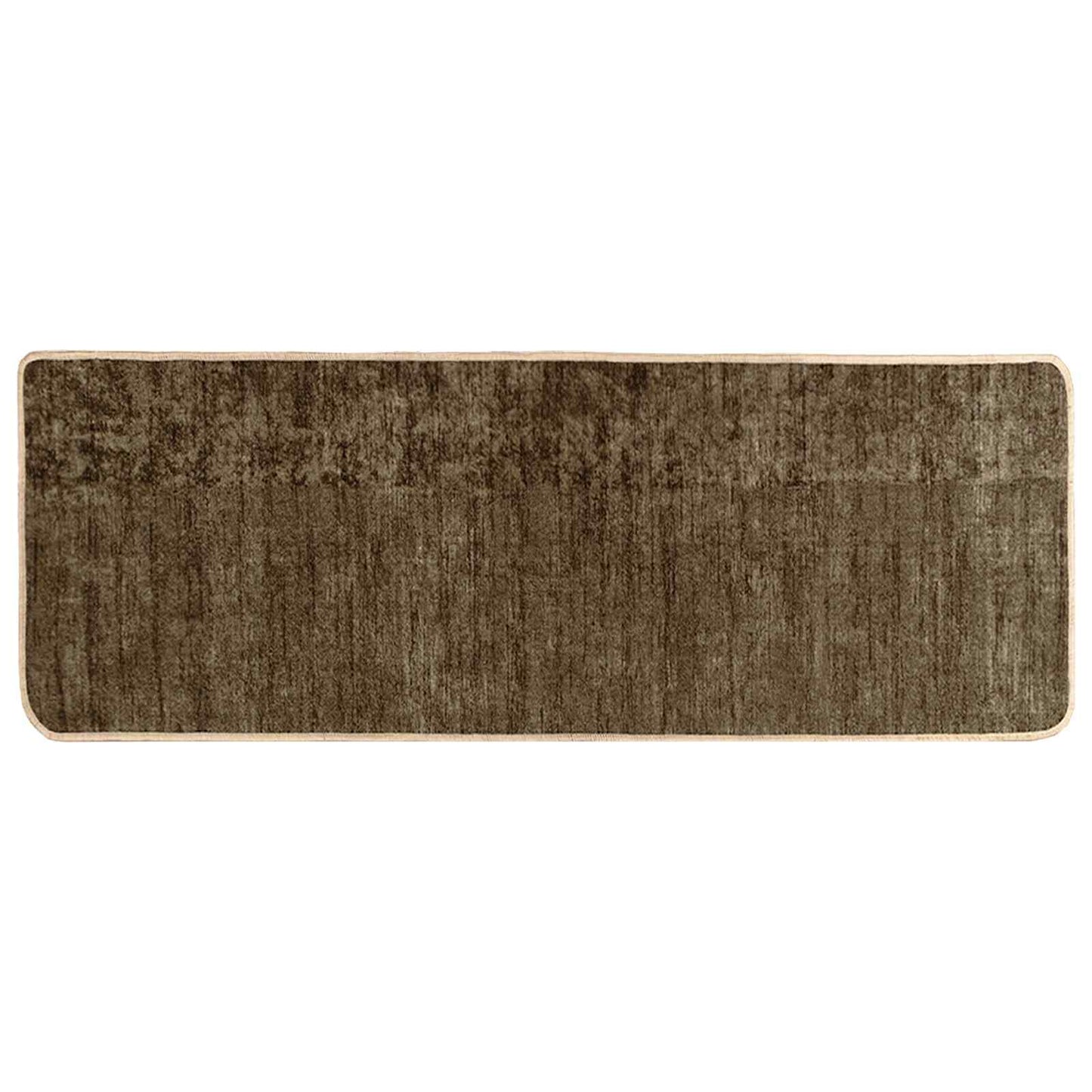 Szőnyeg futó MARSA Erdei zöld 100 x 250 cm Poliészter és PVC