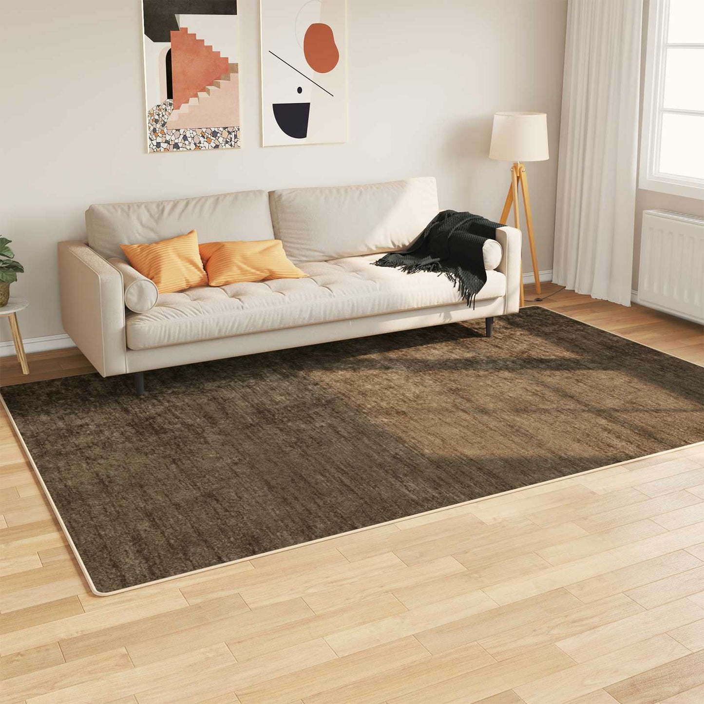 Szőnyeg futó MARSA Erdei zöld 190 x 300 cm Poliészter és PVC