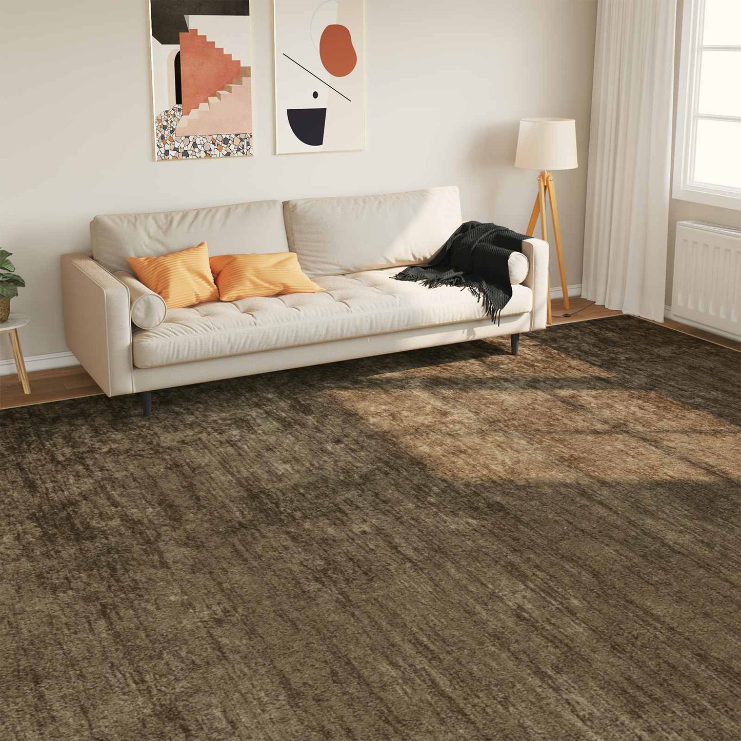 Szőnyeg futó MARSA Erdei zöld 300 x 400 cm Poliészter és PVC