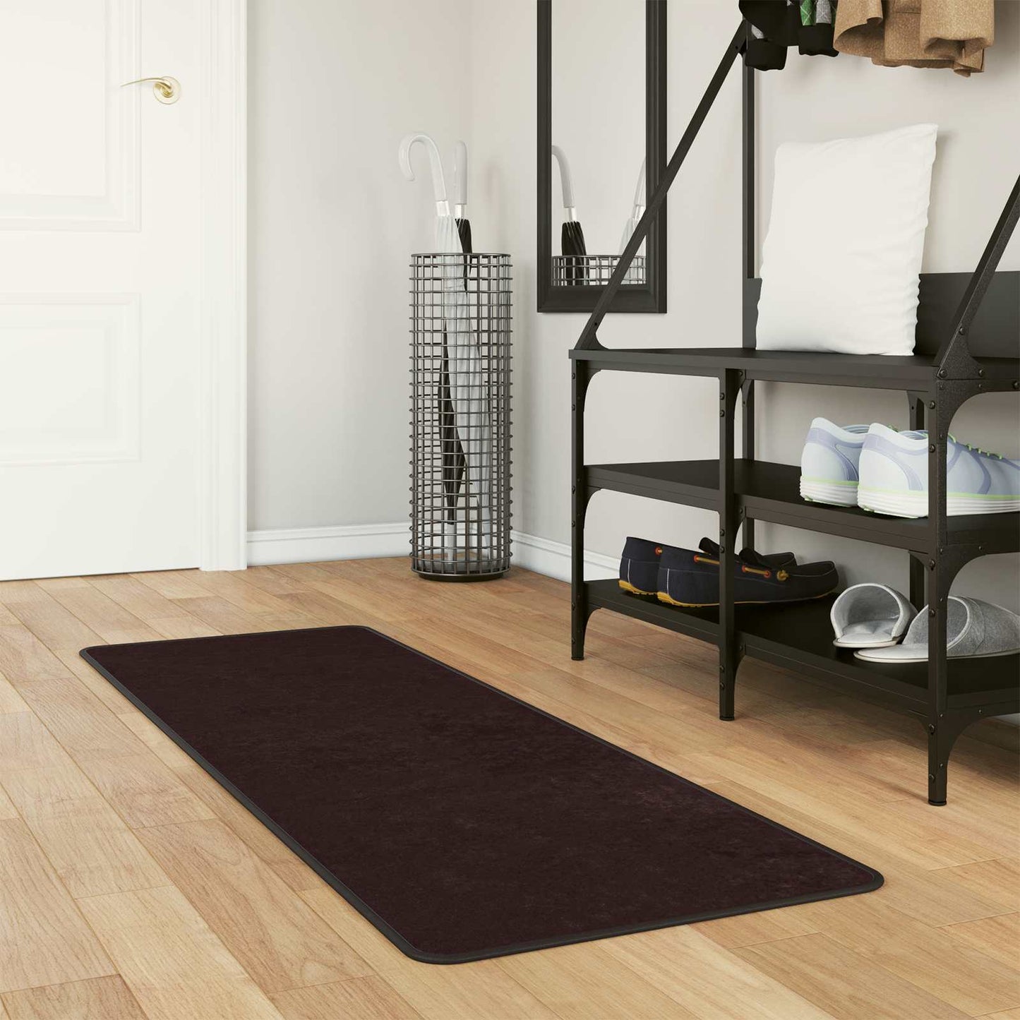 Szőnyeg futó MARSA Antracit 50 x 150 cm Poliészter és PVC