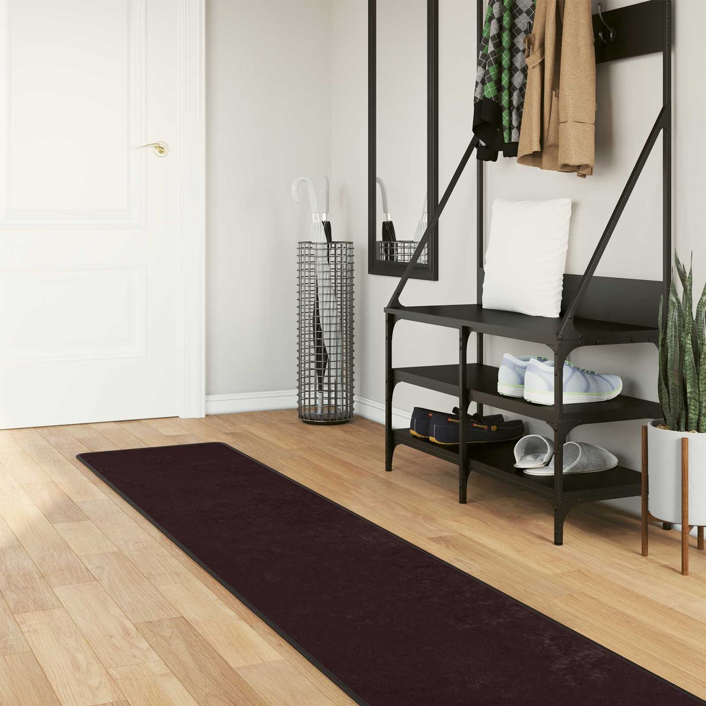 Szőnyeg futó MARSA Antracit 50 x 350 cm Poliészter és PVC