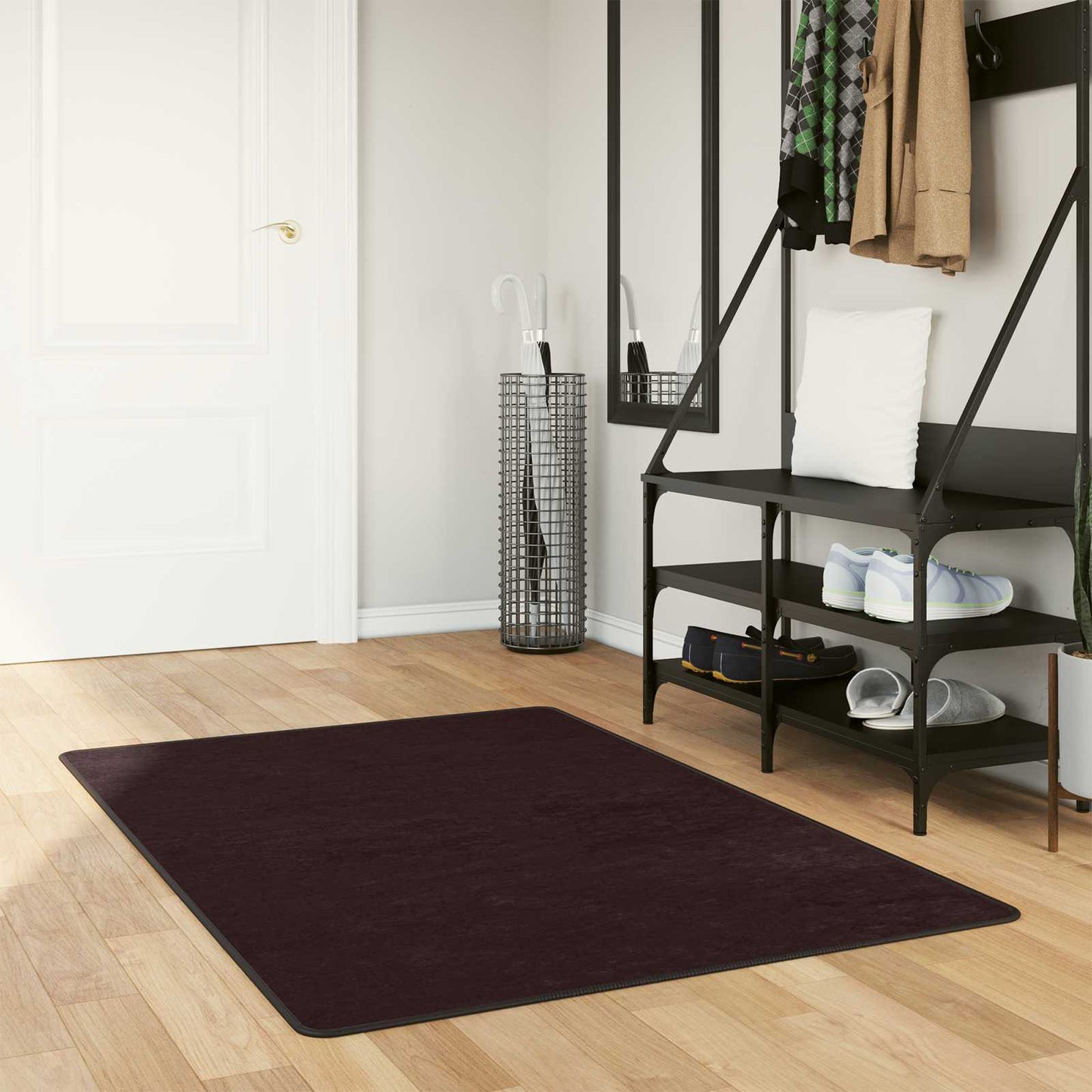 Szőnyeg futó MARSA Antracit 100 x 150 cm Poliészter és PVC