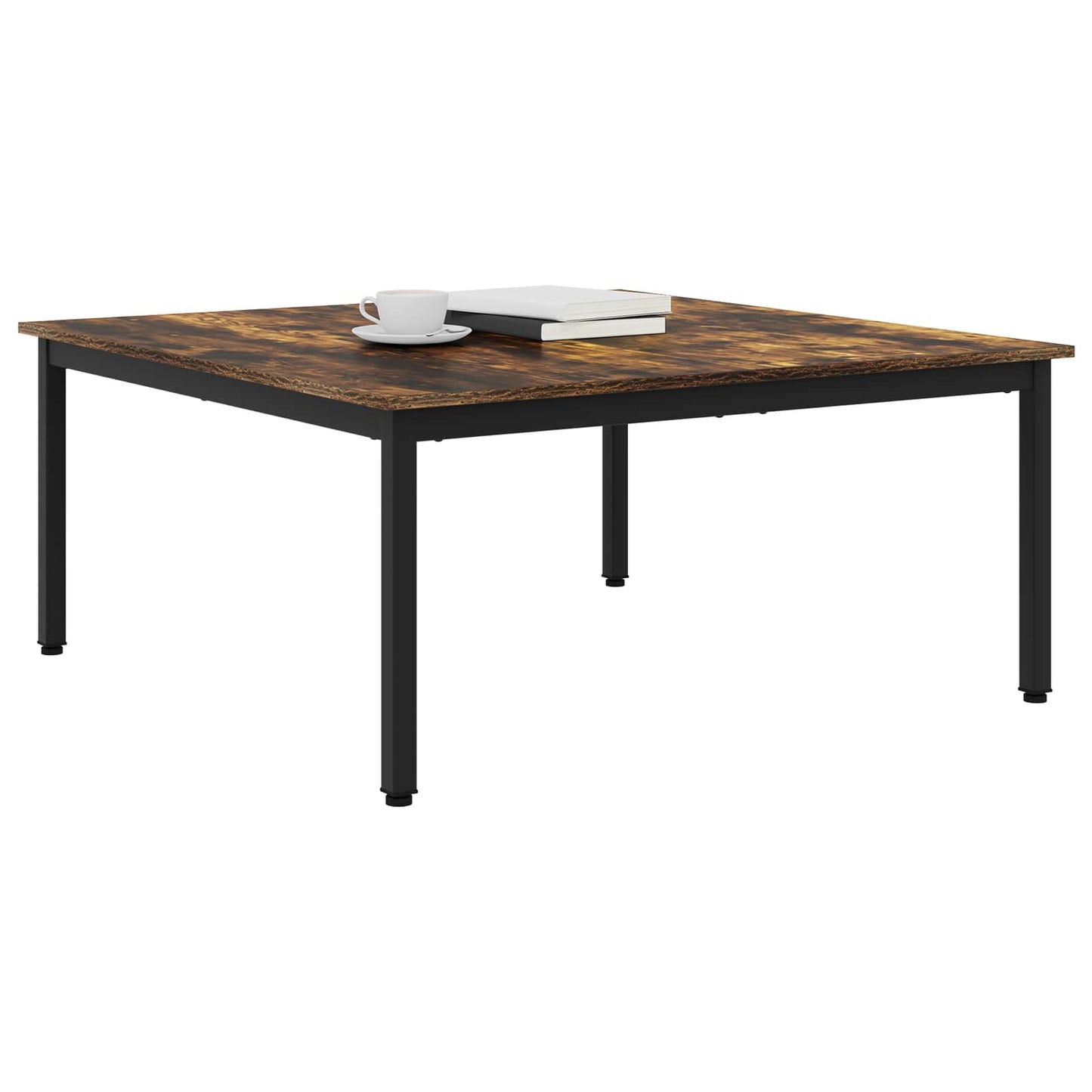 Dohányzóasztal Füstös tölgy 100 x 100 x 45 cm Szerelt Fa