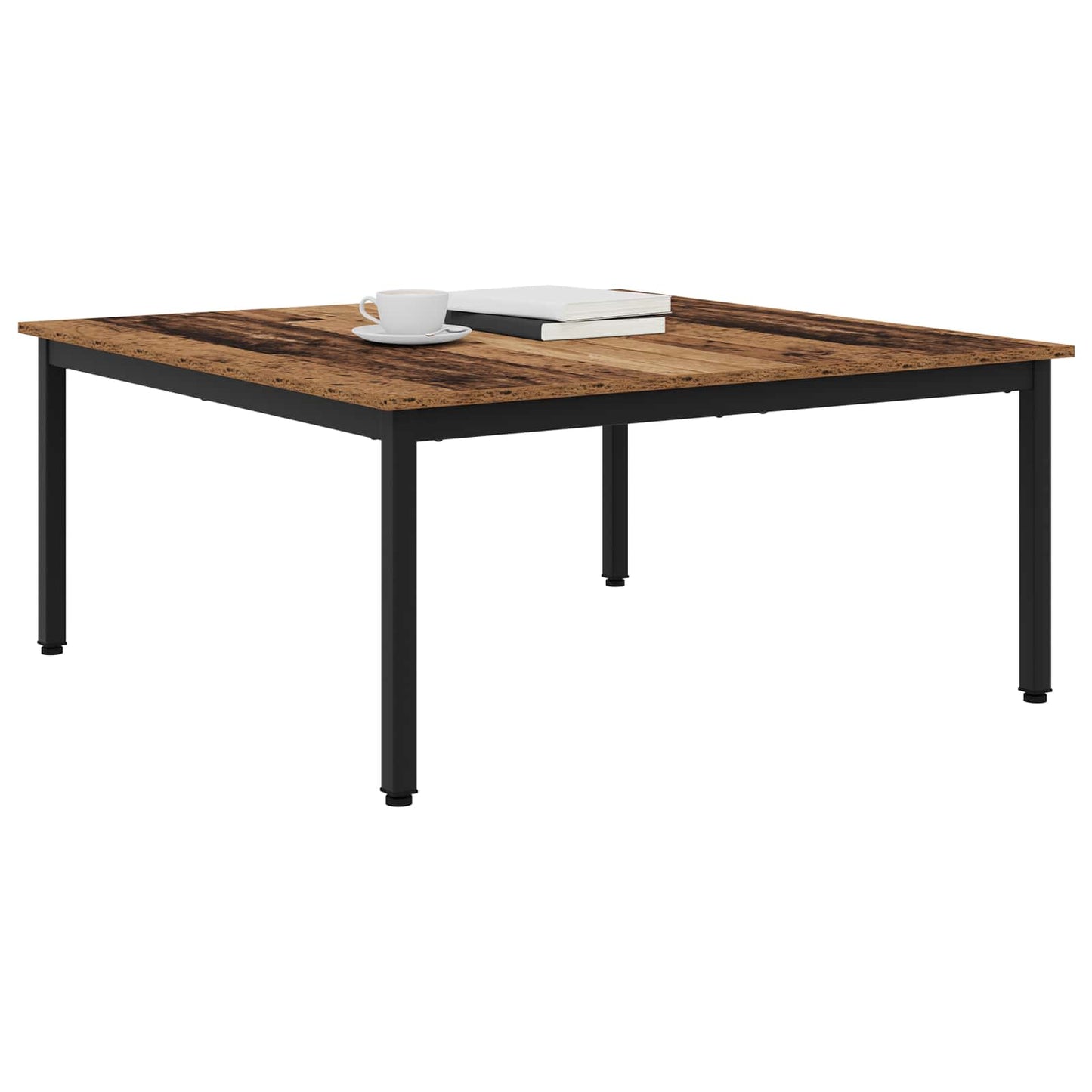 Dohányzóasztal Öreg fa 100 x 100 x 45 cm Szerelt Fa