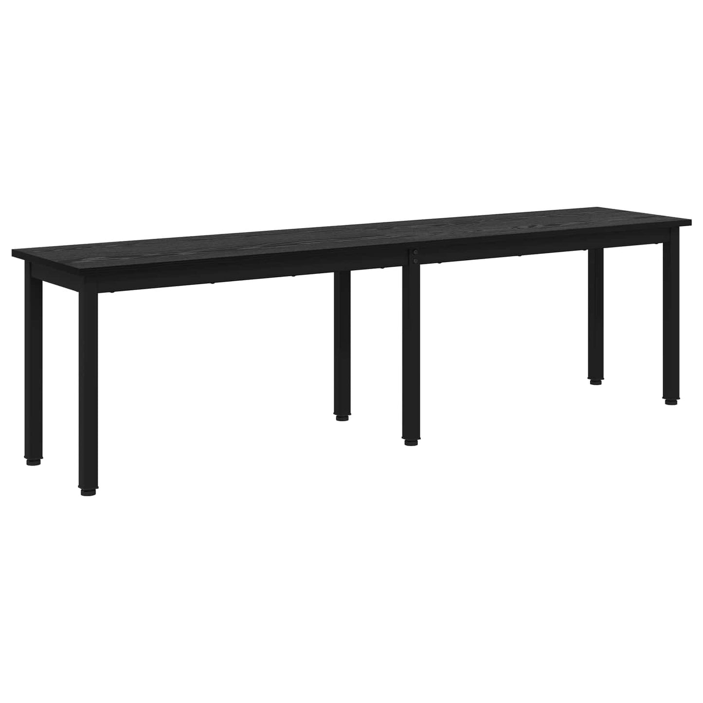 pad Fekete tölgy 160 x 35 x 45 cm Szerelt Fa