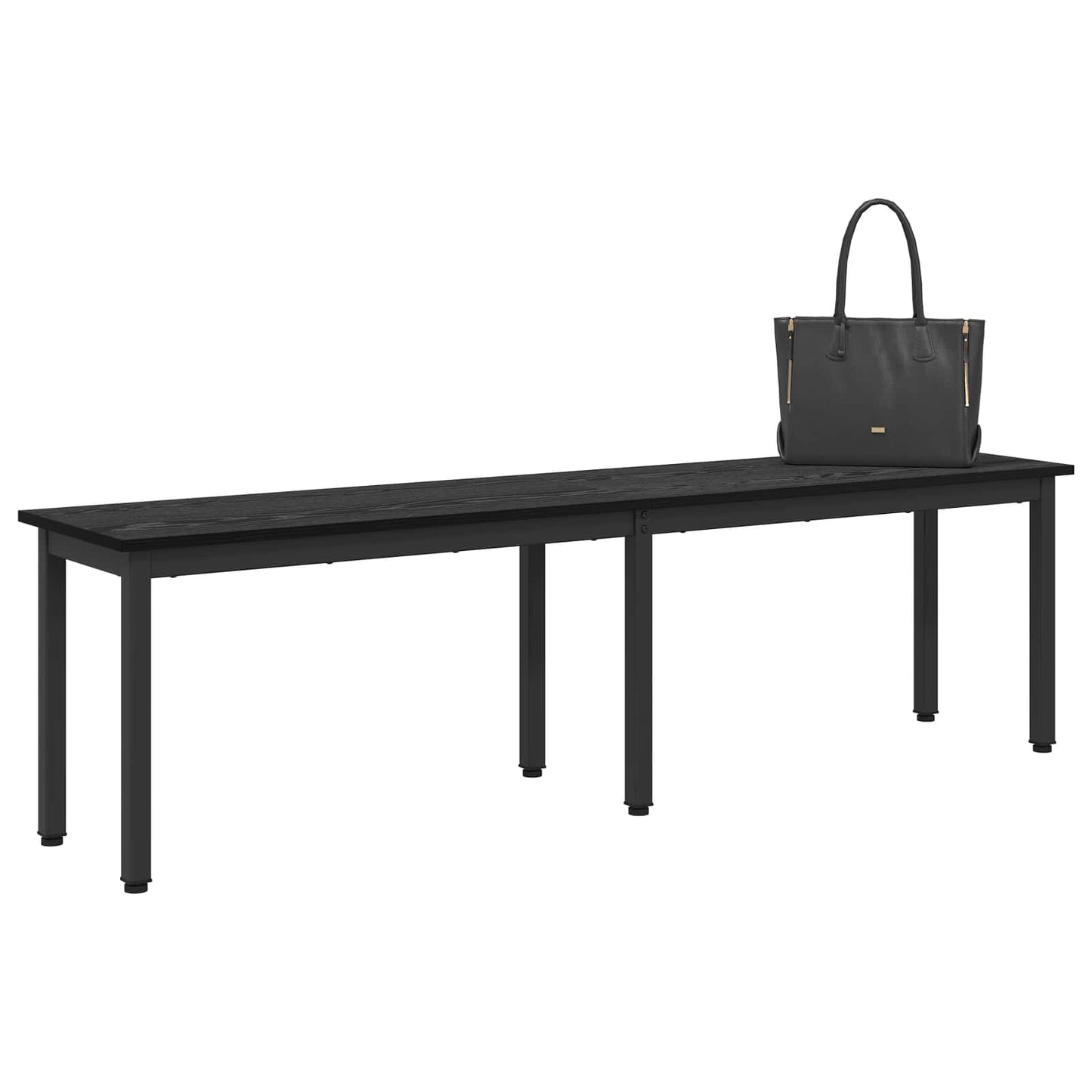 pad Fekete tölgy 160 x 35 x 45 cm Szerelt Fa