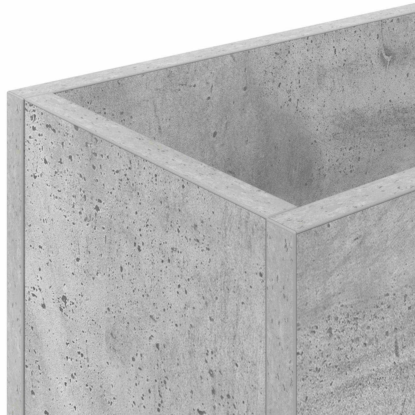 Napernyő Állvány Beton Szürke 40 x 20 x 55,5 cm Szerelt Fa