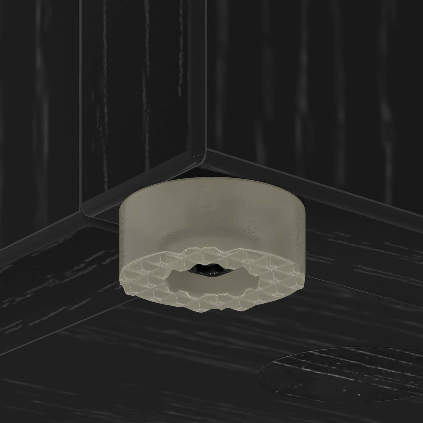 Napernyő Állvány Fekete tölgy 20 x 20 x 55,5 cm Szerelt Fa