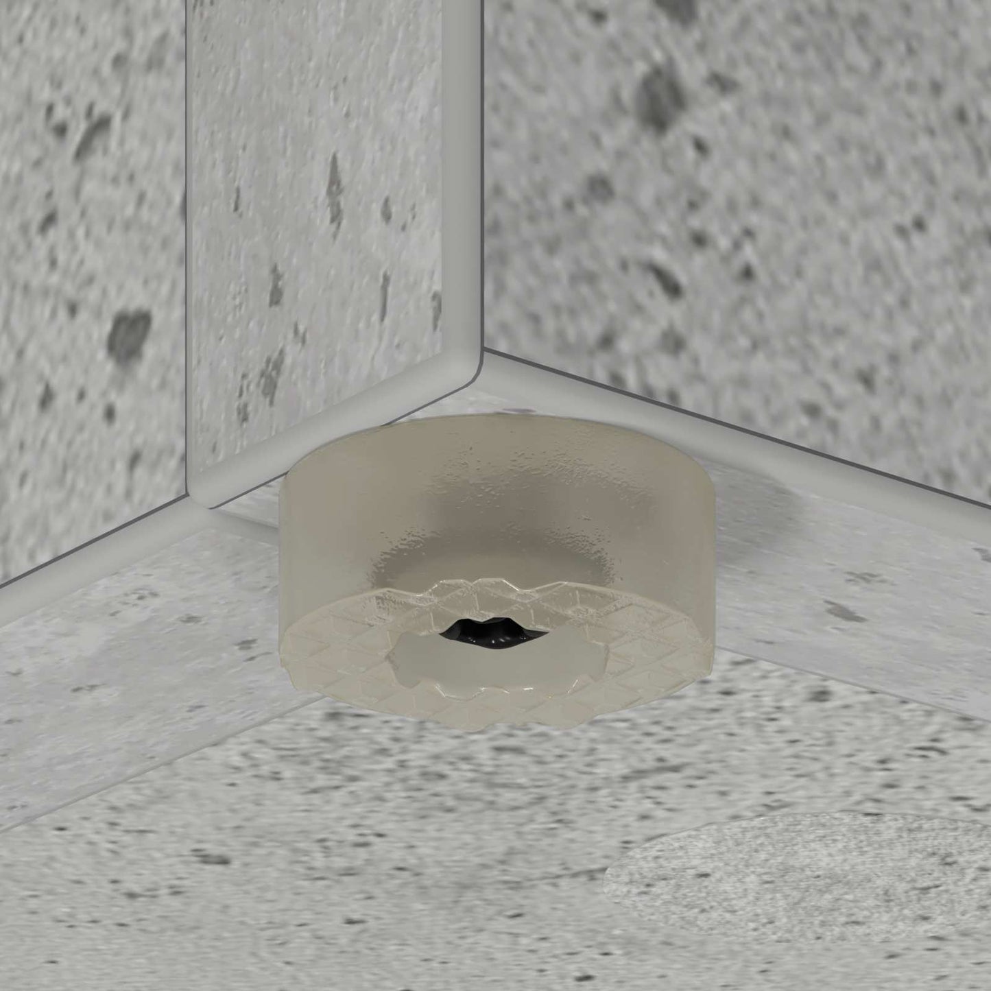 Napernyő Állvány Beton Szürke 20 x 20 x 55,5 cm Szerelt Fa