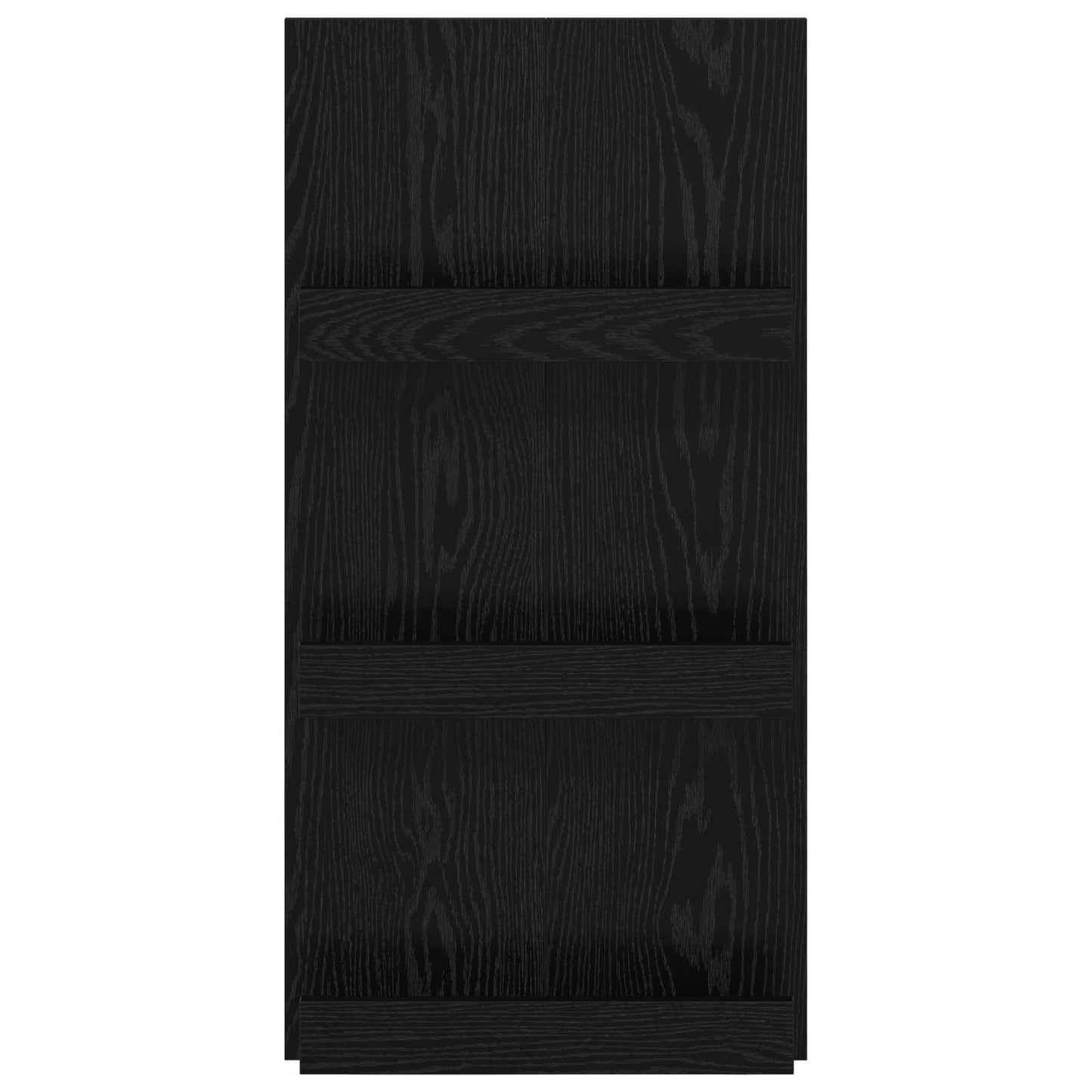 Magazin állvány Fekete tölgy 51 x 11 x 102 cm Szerelt Fa
