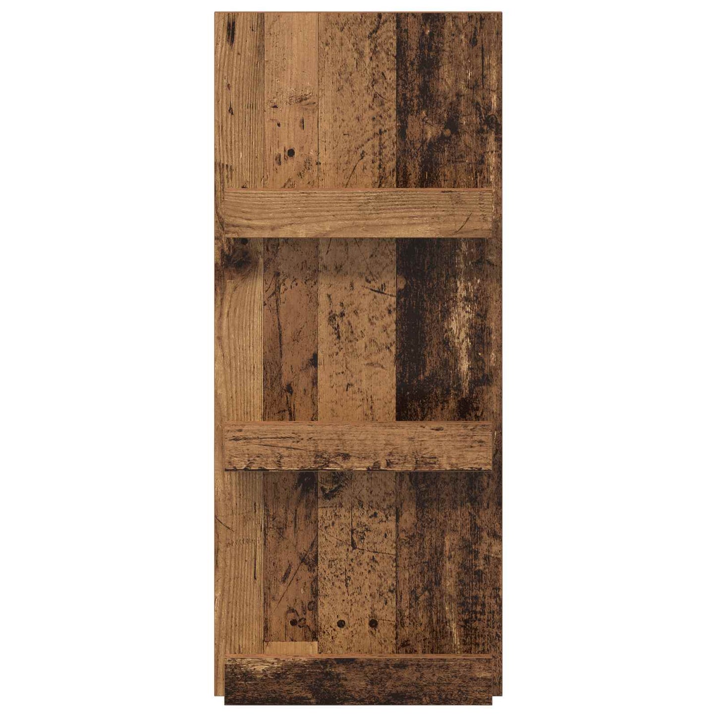 Magazin állvány polcokkal Öreg fa 43 x 11 x 102 cm Faanyag