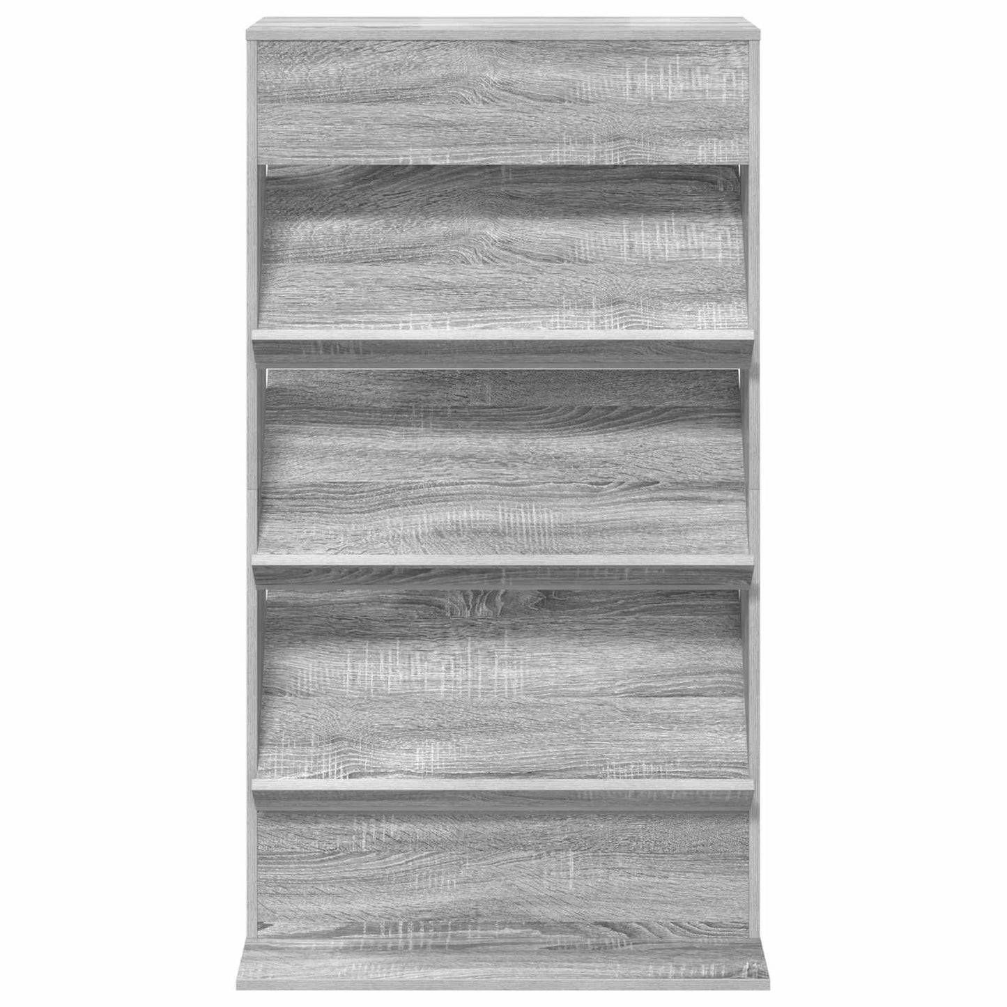 Magazin állvány Szürke Sonoma 70 x 41 x 126 cm Szerelt Fa