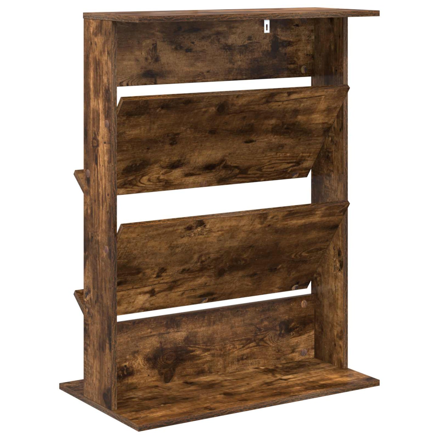 Magazin állvány Füstölt tölgy 70 x 41 x 96 cm Szerelt Fa