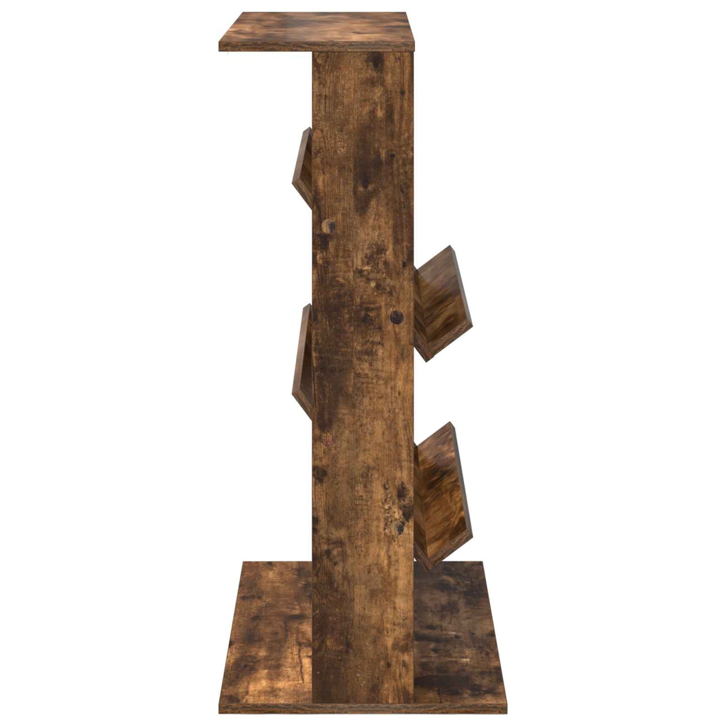 Magazin állvány Füstölt tölgy 70 x 41 x 96 cm Szerelt Fa