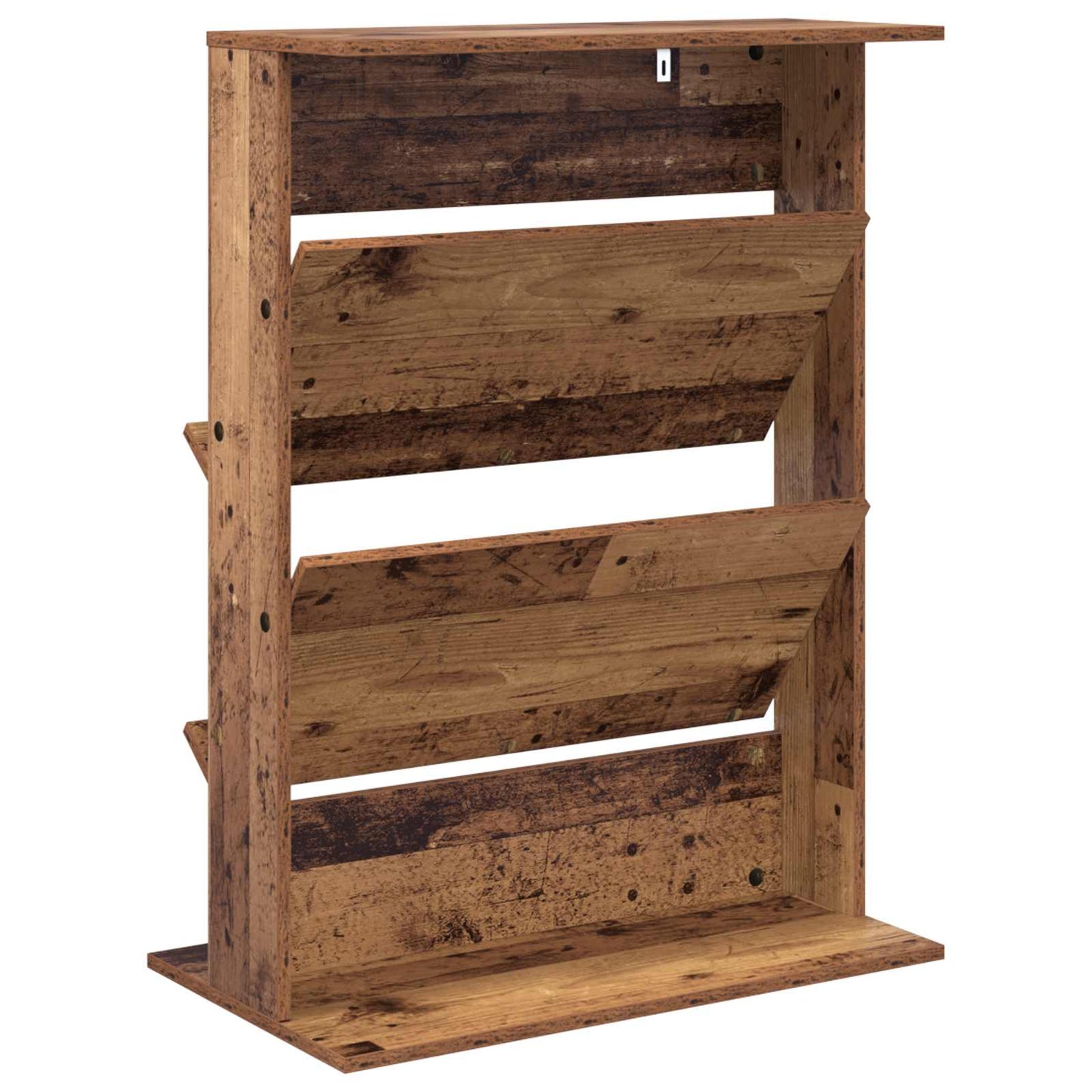 Magazin állvány Öreg fa 70 x 41 x 96 cm Szerelt Fa