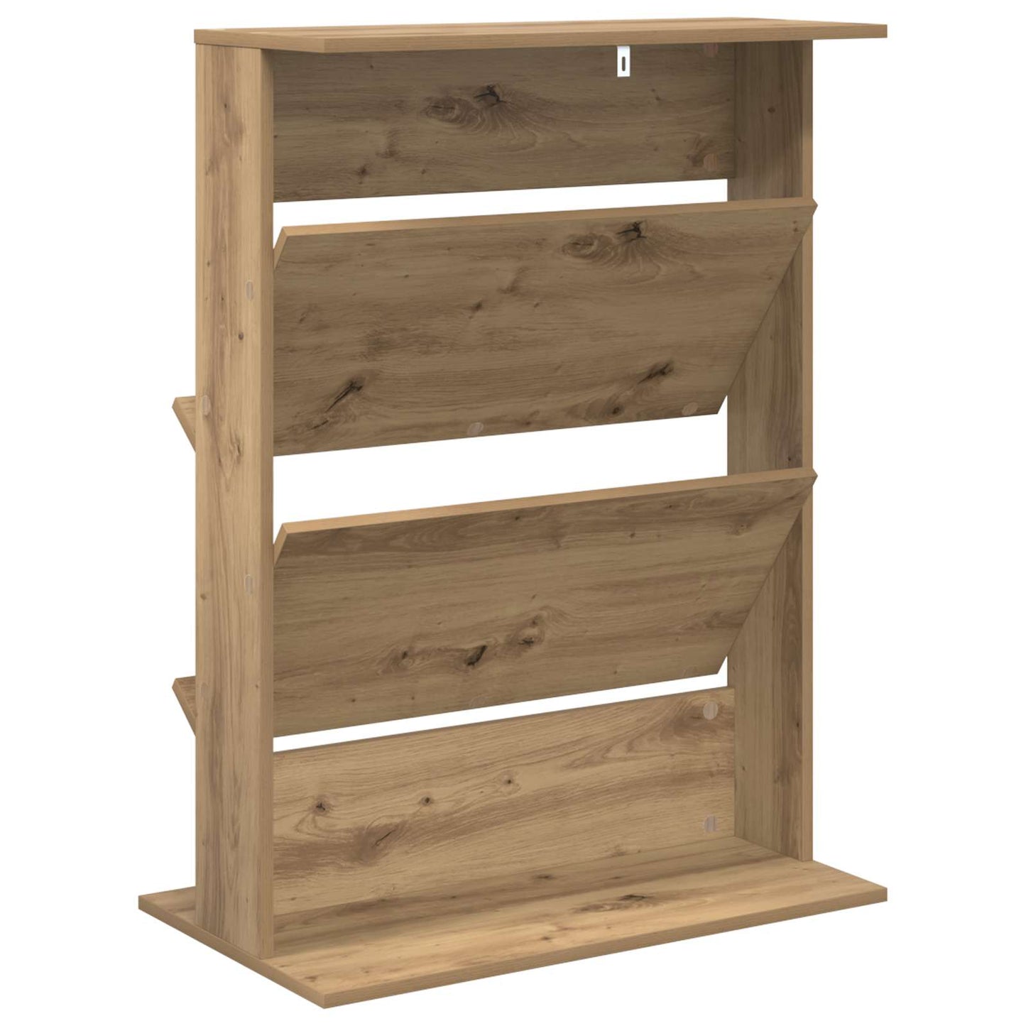 Magazin állvány Artisan tölgy 70 x 41 x 96 cm Szerelt Fa