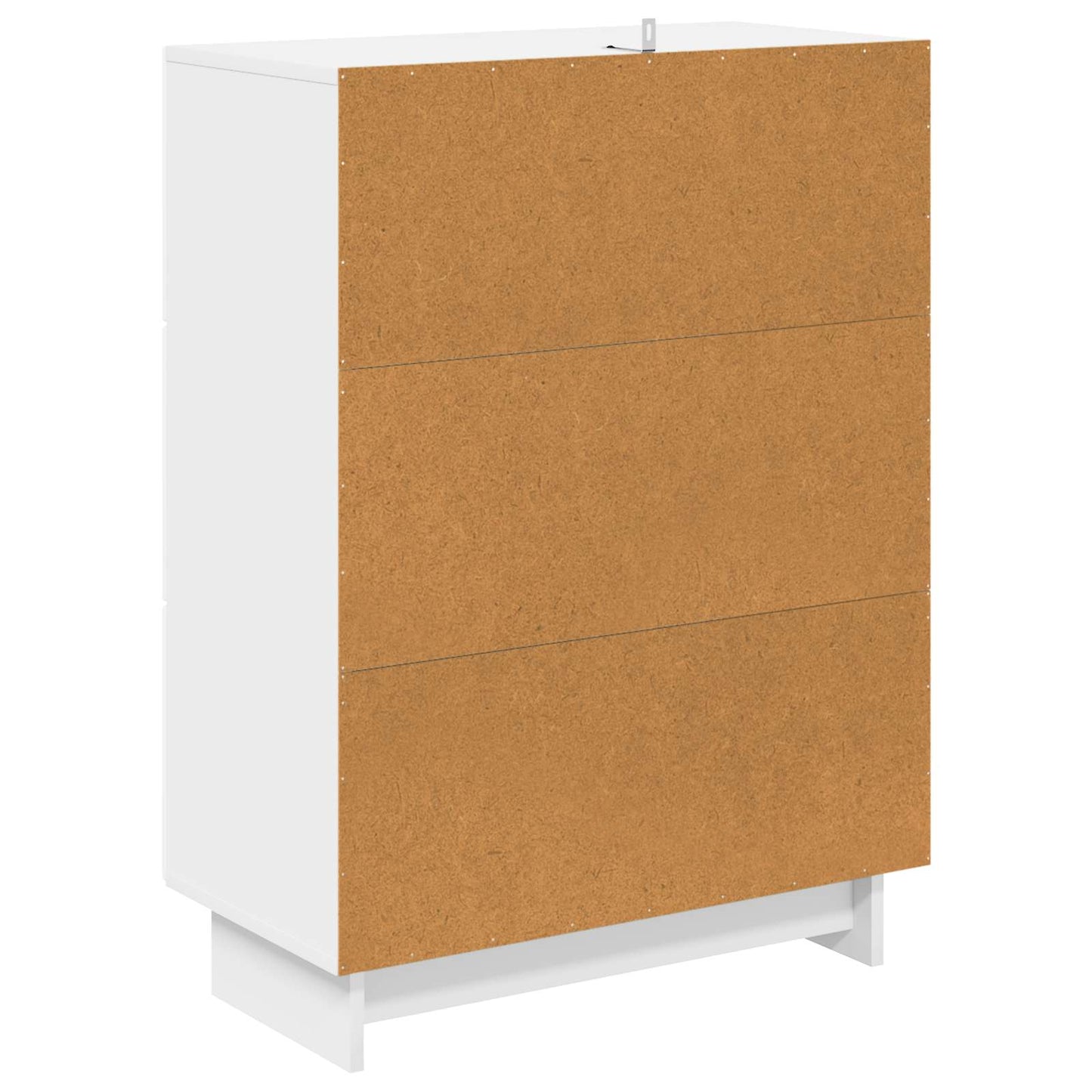 Fiókos szekrény Magasfényű Fehér 66 x 34,5 x 90 cm Szerelt Fa