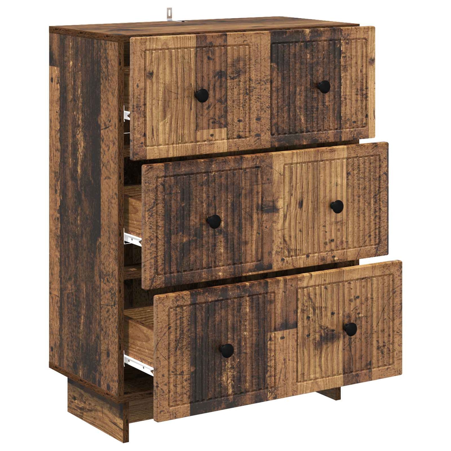 Fiókos szekrény Antik Fa 66 x 34,5 x 90 cm Szerelt Fa