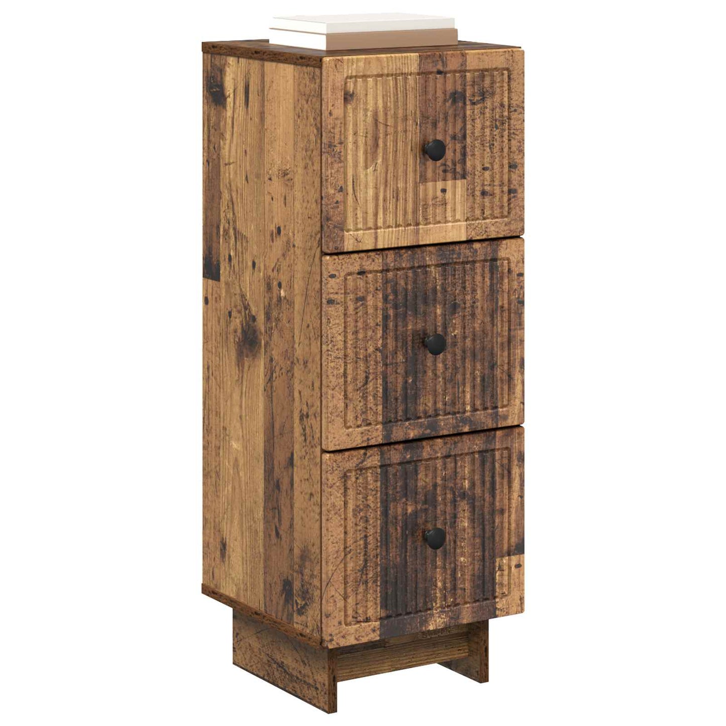 Fiókos szekrény Antik Fa 33 x 34,5 x 90 cm Szerelt Fa