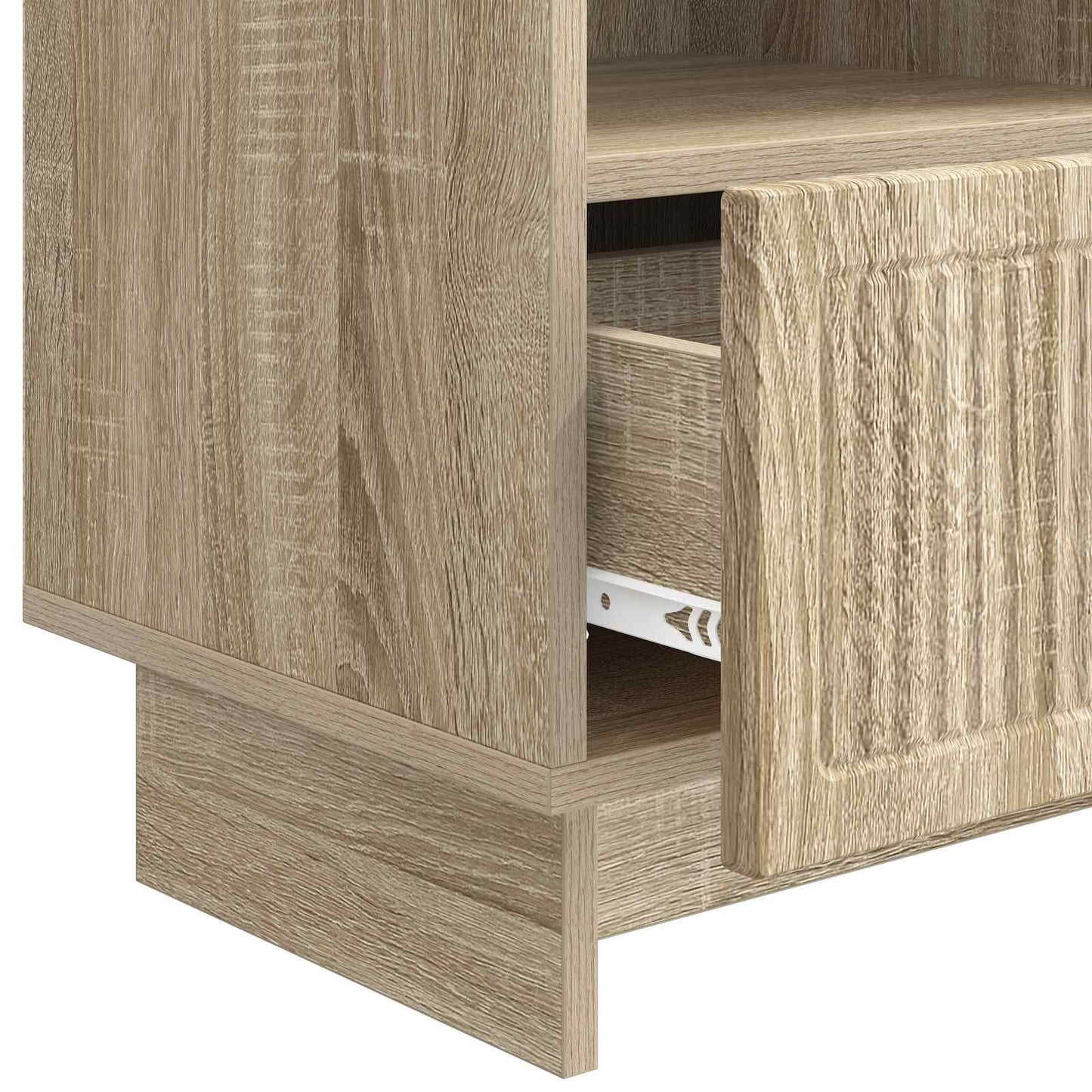 TV szekrény fiókkal Sonoma Tölgy 102 x 34,5 x 50 cm Szerelt Fa