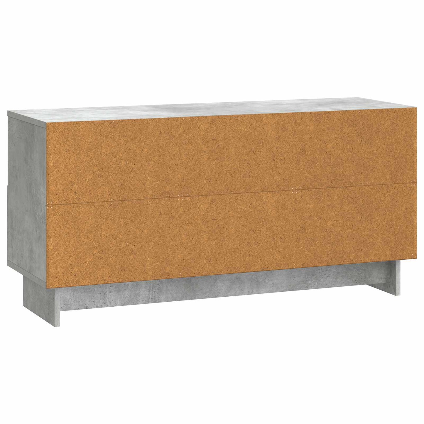 TV szekrény fiókkal Betonszürke 102 x 34,5 x 50 cm Szerelt Fa
