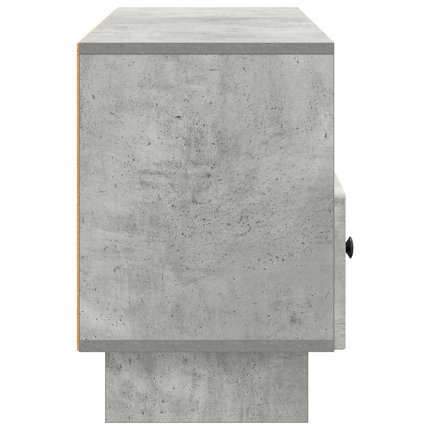TV szekrény fiókkal Betonszürke 102 x 34,5 x 50 cm Szerelt Fa