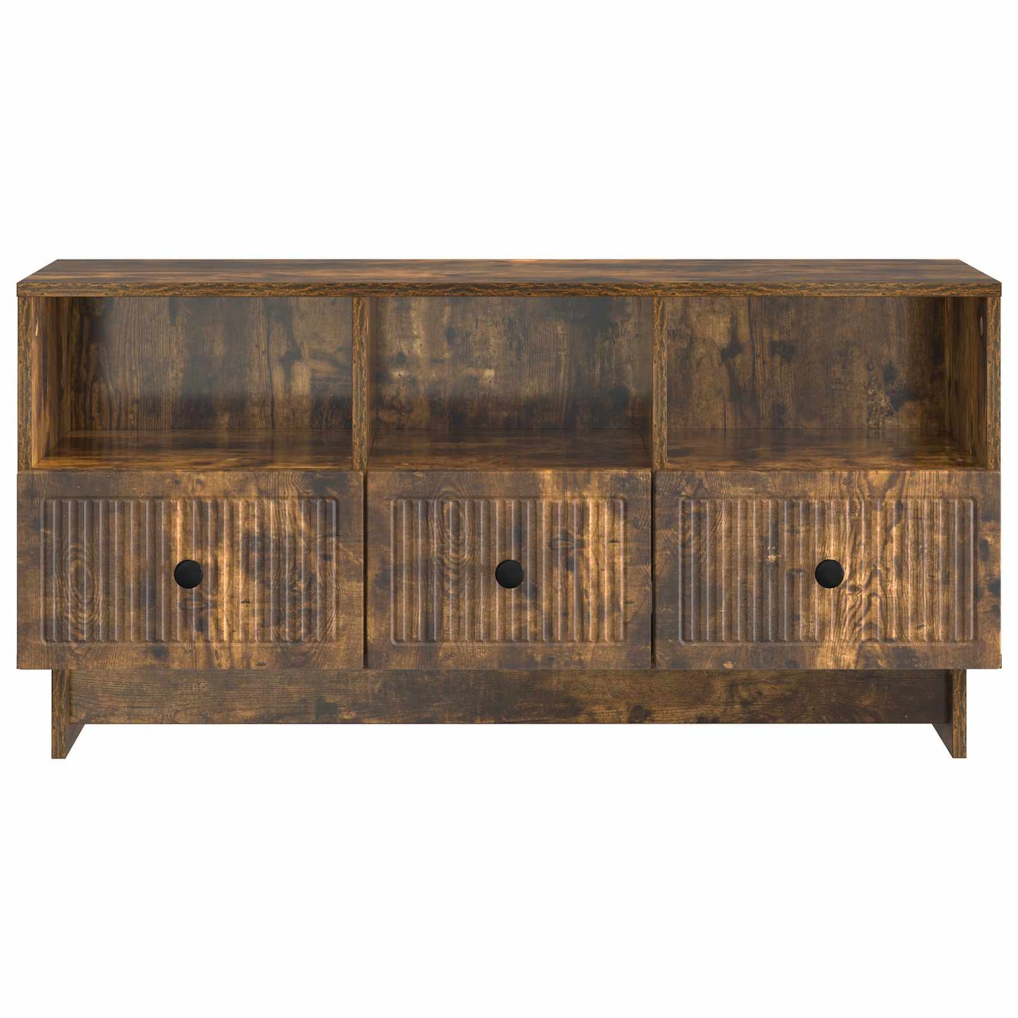 TV szekrény fiókkal Füstös Tölgy 102 x 34,5 x 50 cm Szerelt Fa