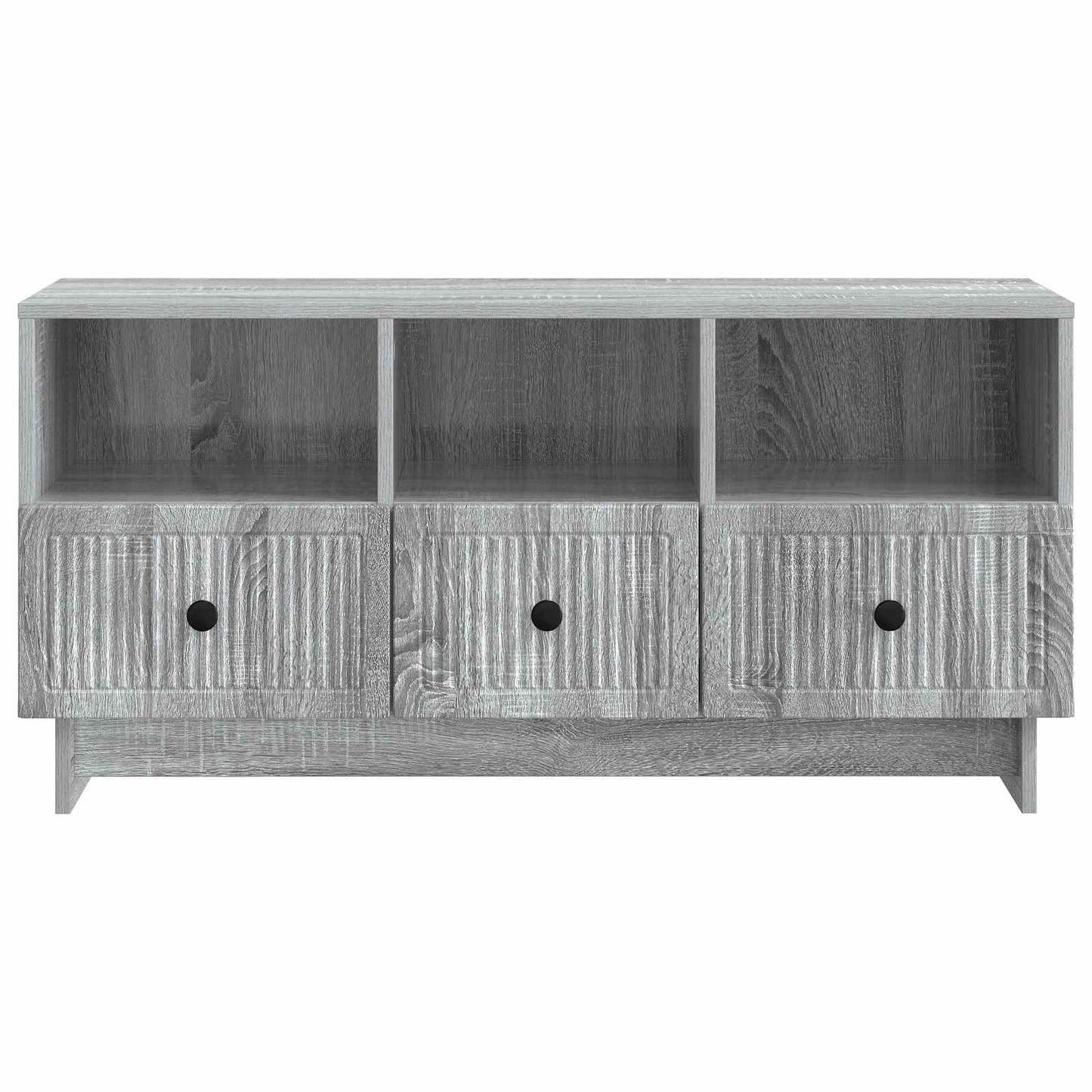 TV szekrény fiókkal Szürke Sonoma 102 x 34,5 x 50 cm Szerelt Fa