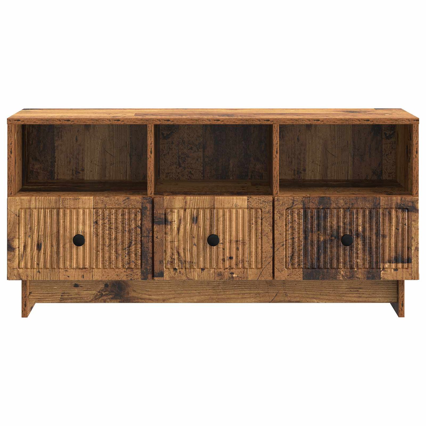 TV szekrény fiókkal Antik Fa 102 x 34,5 x 50 cm Szerelt Fa