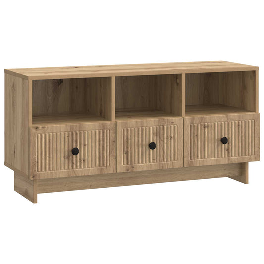 TV szekrény Kézműves Tölgy 102 x 34,5 x 50 cm Szerelt Fa