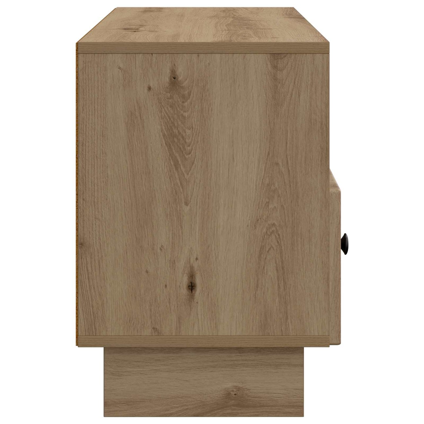 TV szekrény 102 x 34,5 x 50 cm Kézműves Tölgy Szerelt Fa