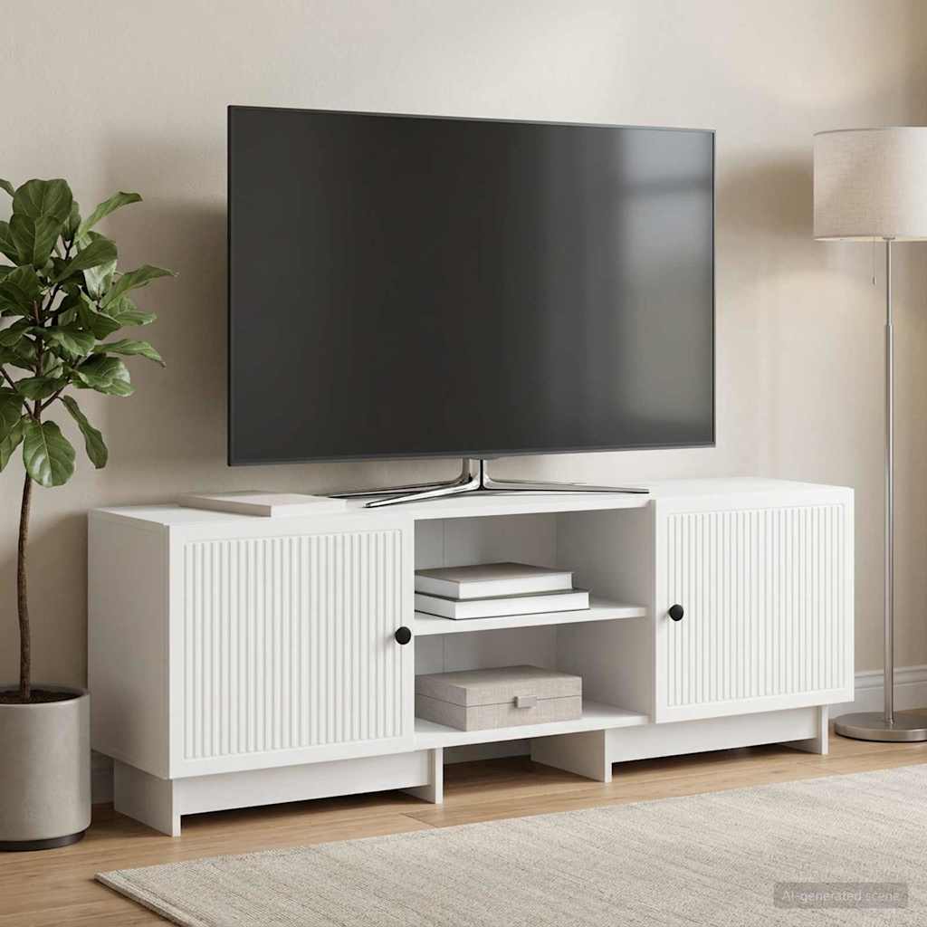 TV szekrény Fehér 150 x 31 x 50 cm Mérnöki fa