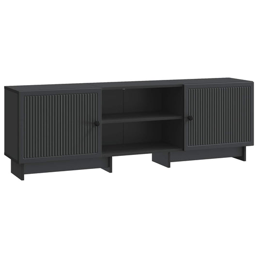 TV szekrény Fekete 150 x 31 x 50 cm Mérnöki fa