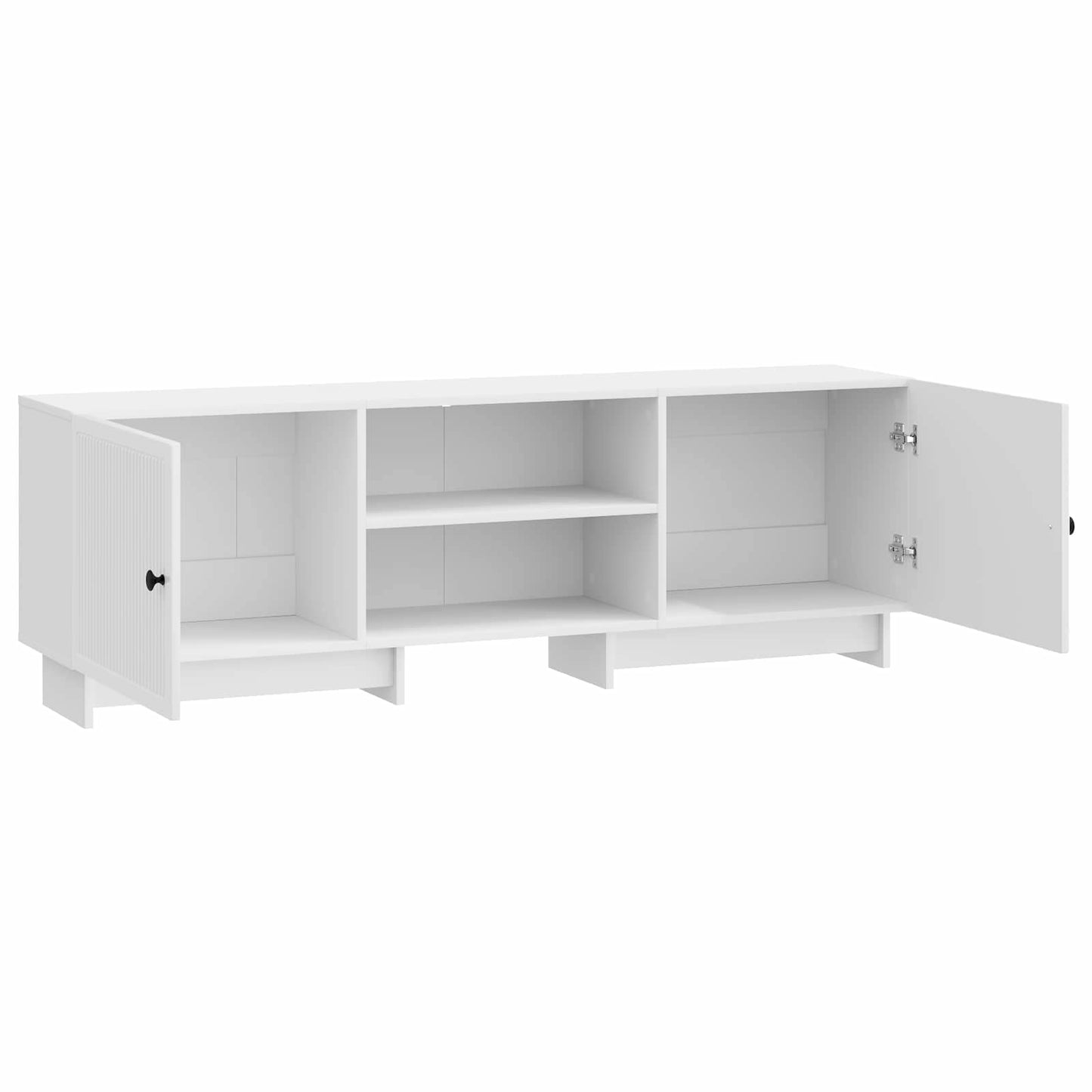 TV szekrény Magasfényű Fehér 150 x 31 x 50 cm Mérnöki fa