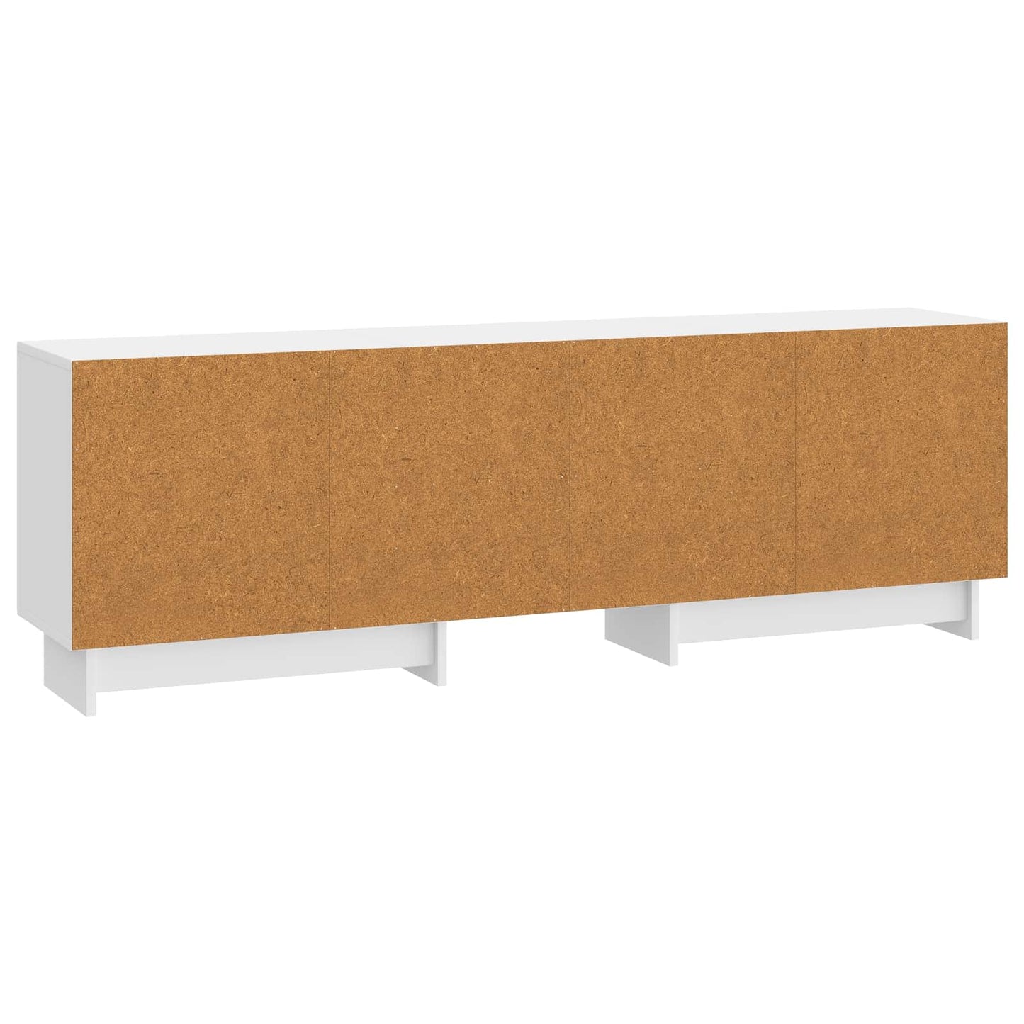 TV szekrény Magasfényű Fehér 150 x 31 x 50 cm Mérnöki fa