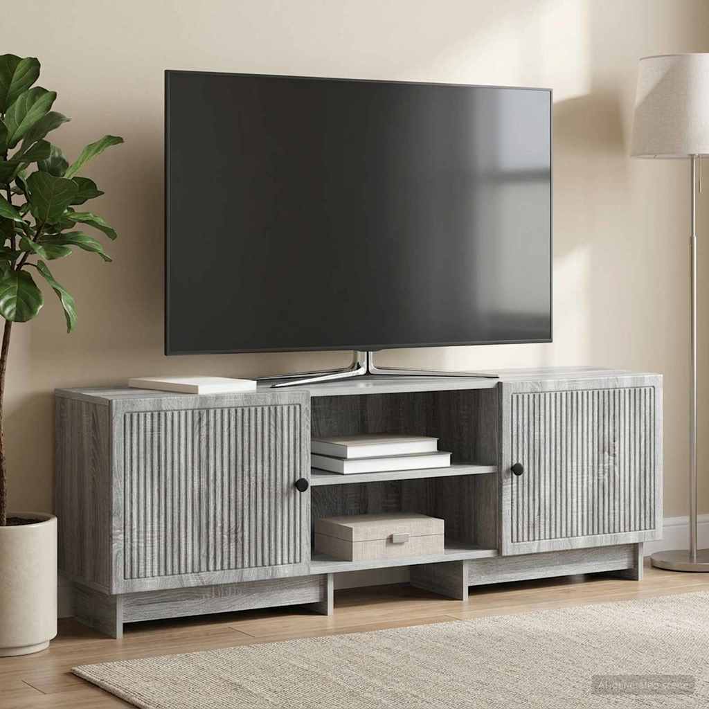 TV szekrény Szürke Sonoma 150 x 31 x 50 cm Mérnöki fa