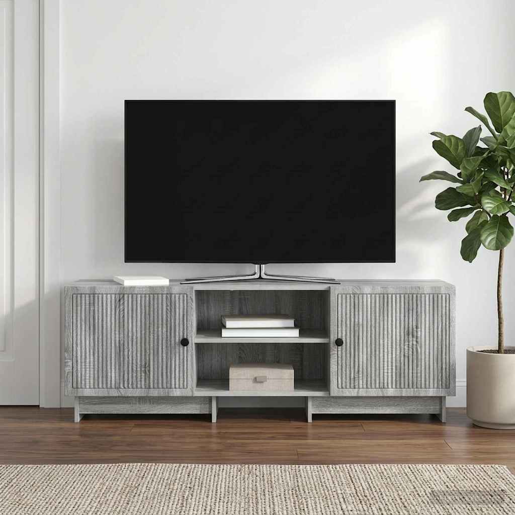 TV szekrény Szürke Sonoma 150 x 31 x 50 cm Mérnöki fa