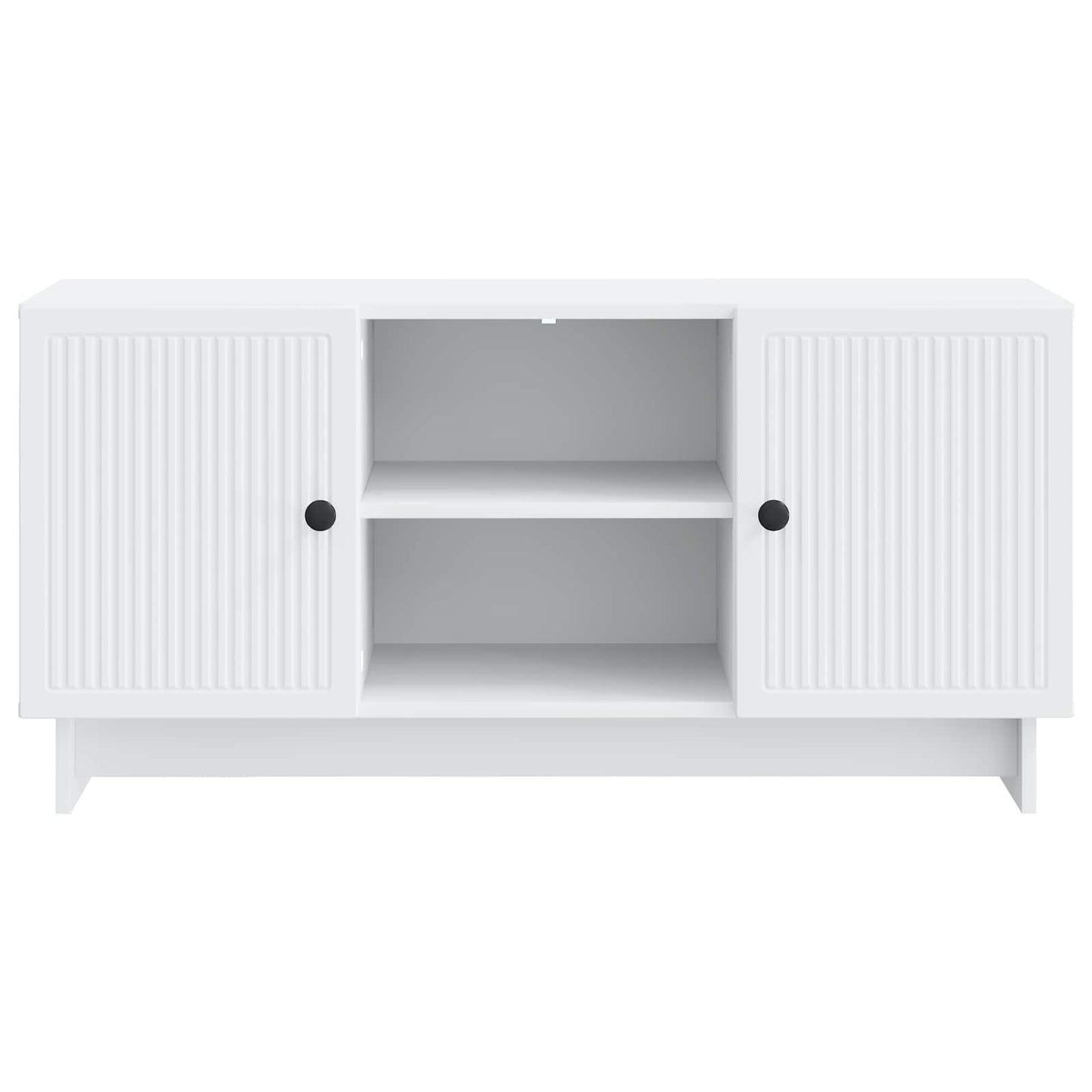 TV szekrény 102 x 34,5 x 50 cm Fehér Szerelt Fa